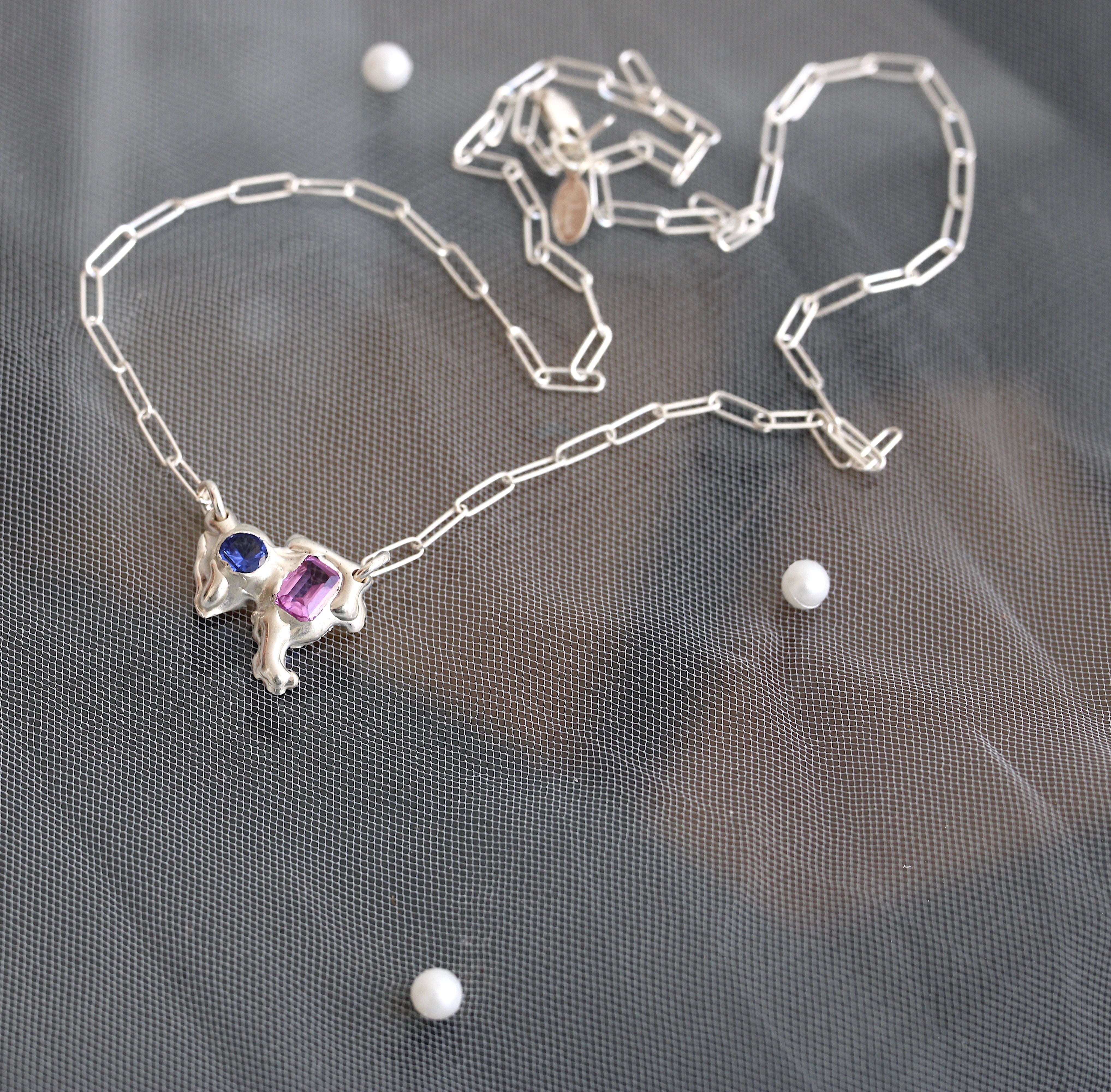 Double Bubble Necklace ~ One Of A Kind