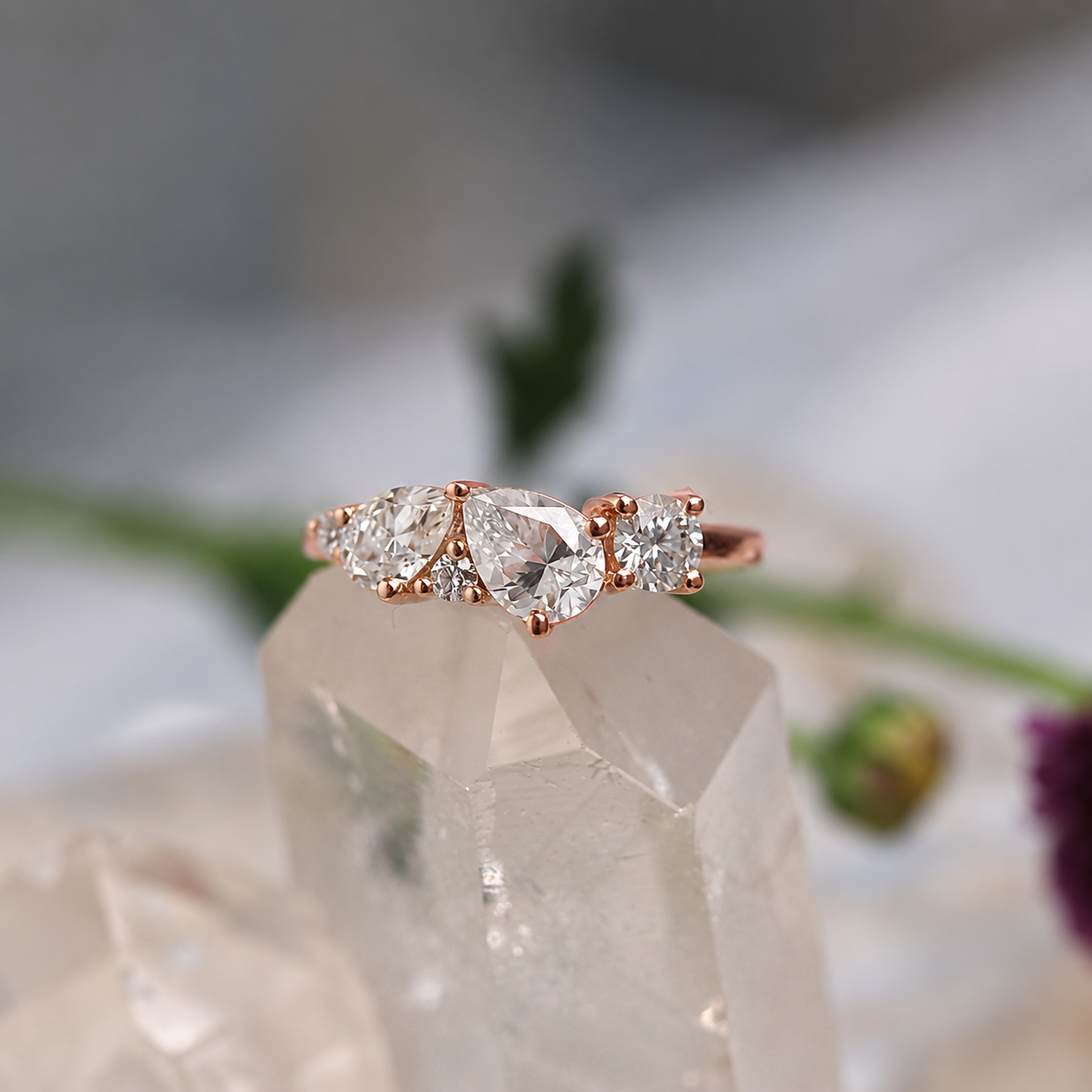 Romy Cluster Ring - Ready to Ship