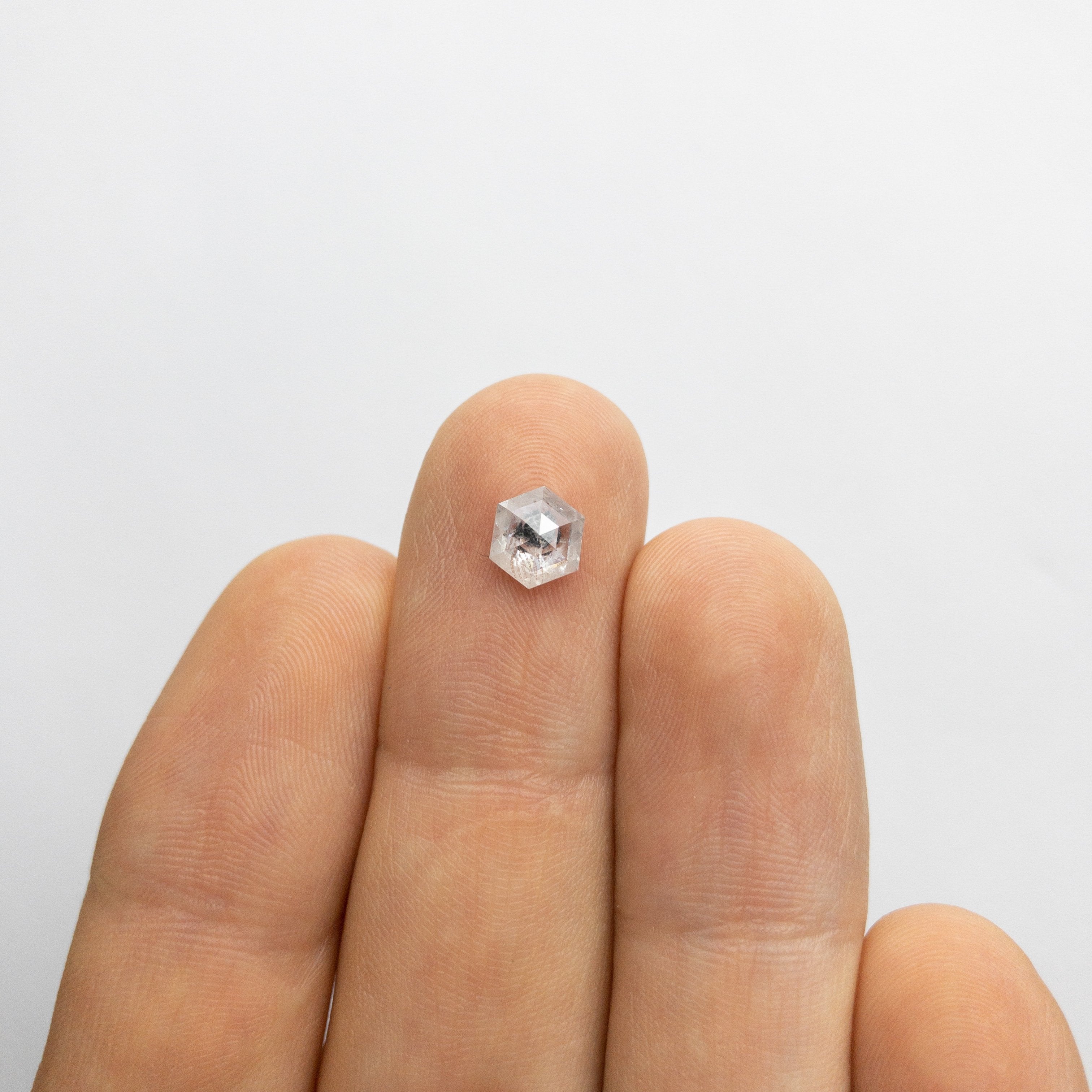 0.89ct 6.89x5.88x2.68mm Hexagon Rosecut 18032-09
