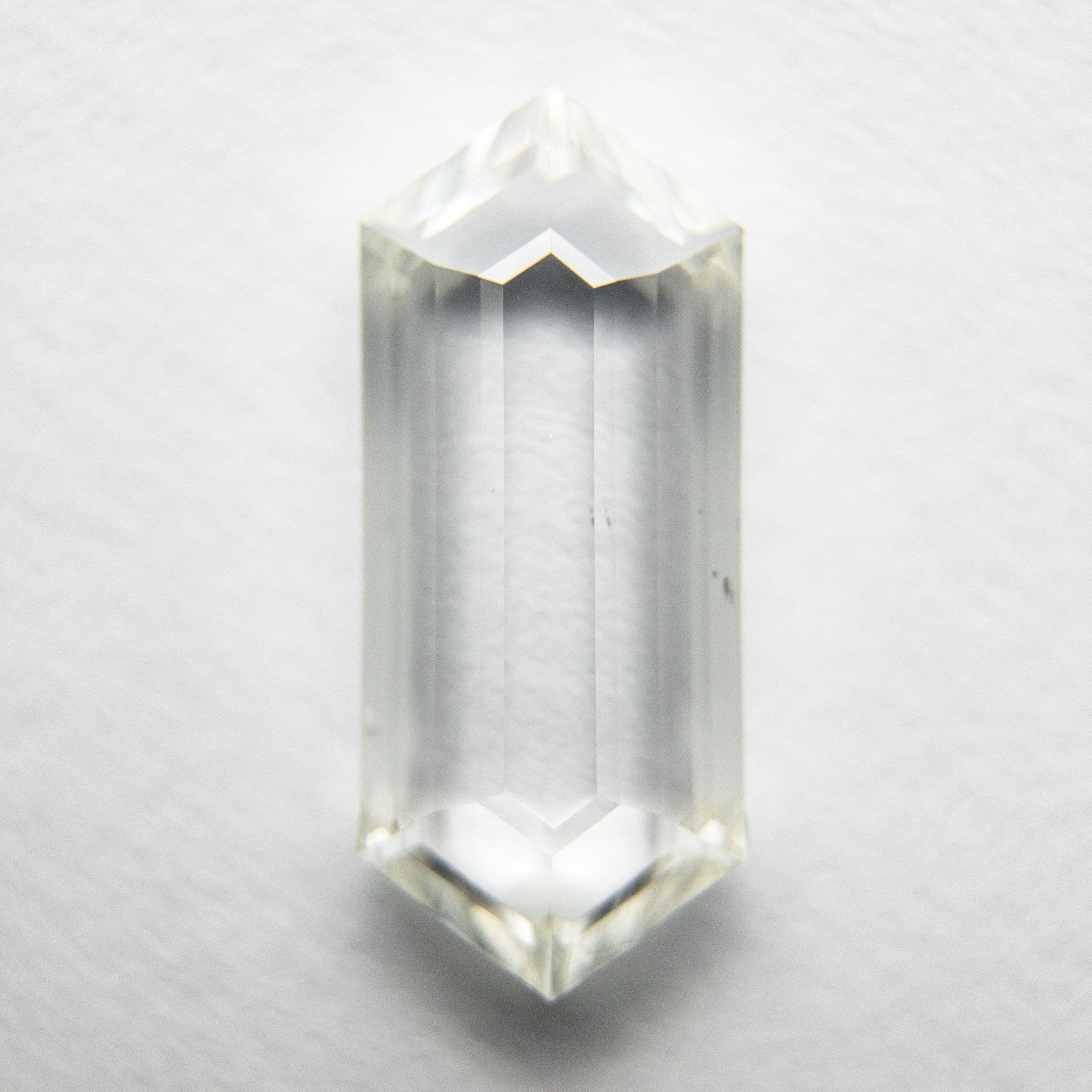 2.00ct 13.01x5.58x2.47mm SI2+ J/K Hexagon Rosecut 18077-01 Hod D2389 4.28.21