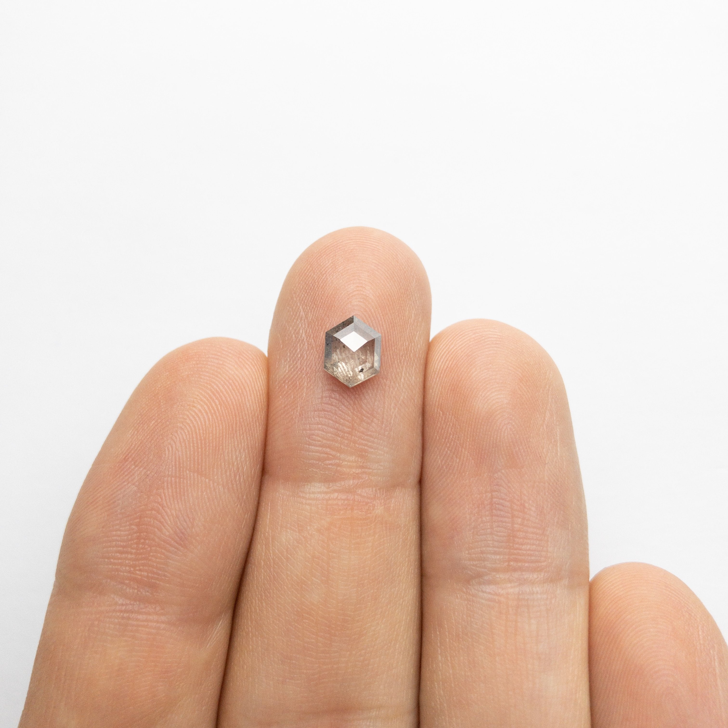 1.11ct 7.15x5.57x3.25mm Hexagon Rosecut 18091-11 Hold D1314