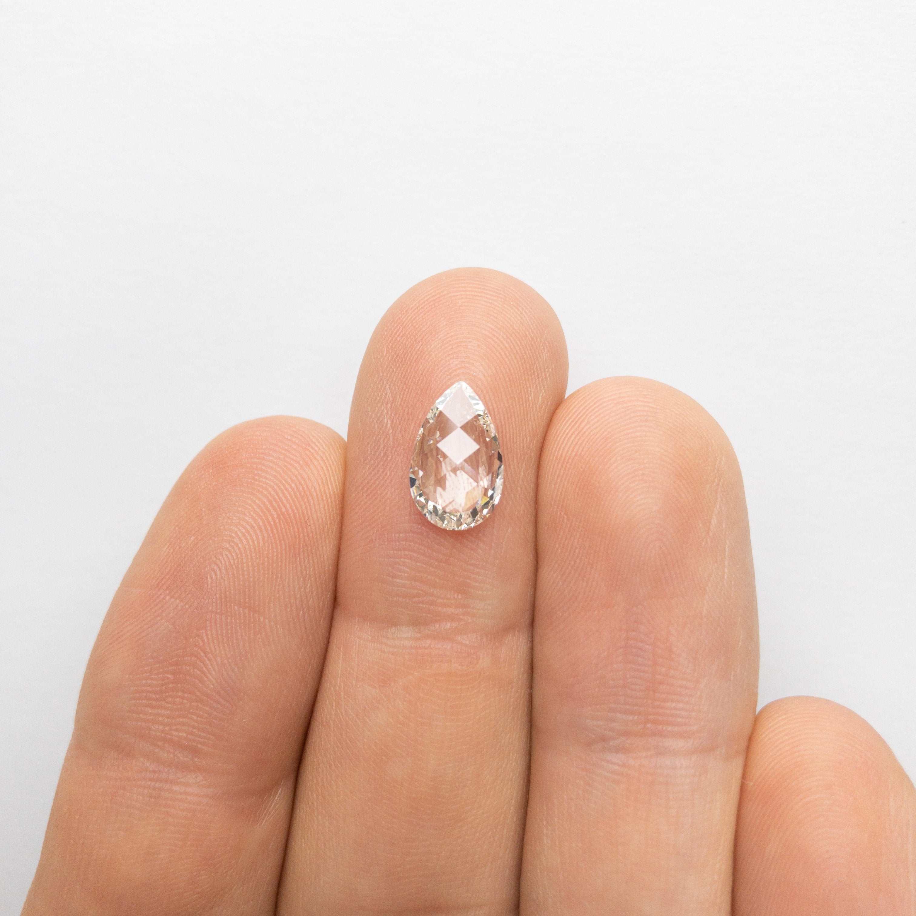 1.48ct 10.89x6.87x2.57mm Pear Rosecut 18105-01