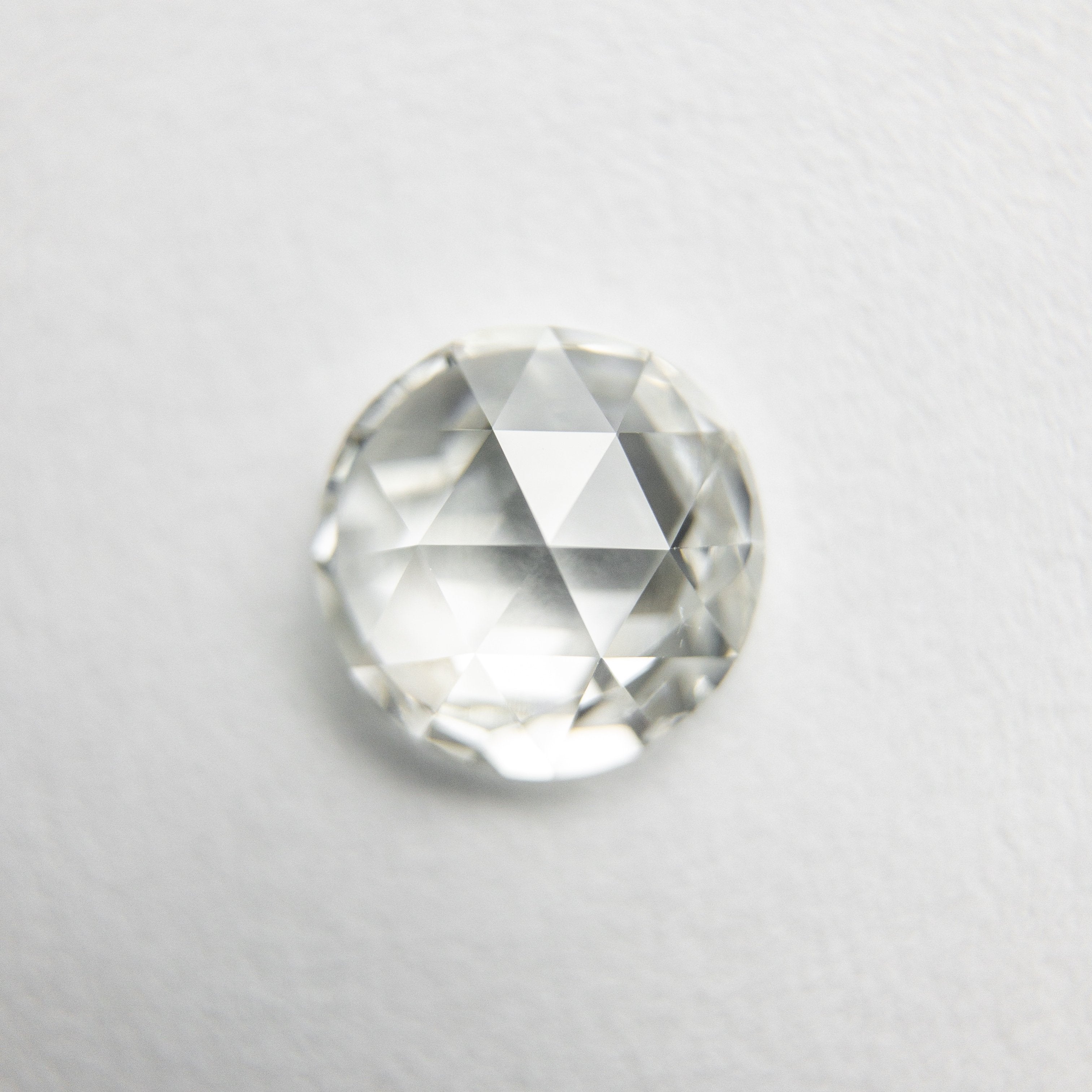 0.92ct 6.54x6.46x2.76mm SI1 H Round Rosecut 18108-03 HOLD D935