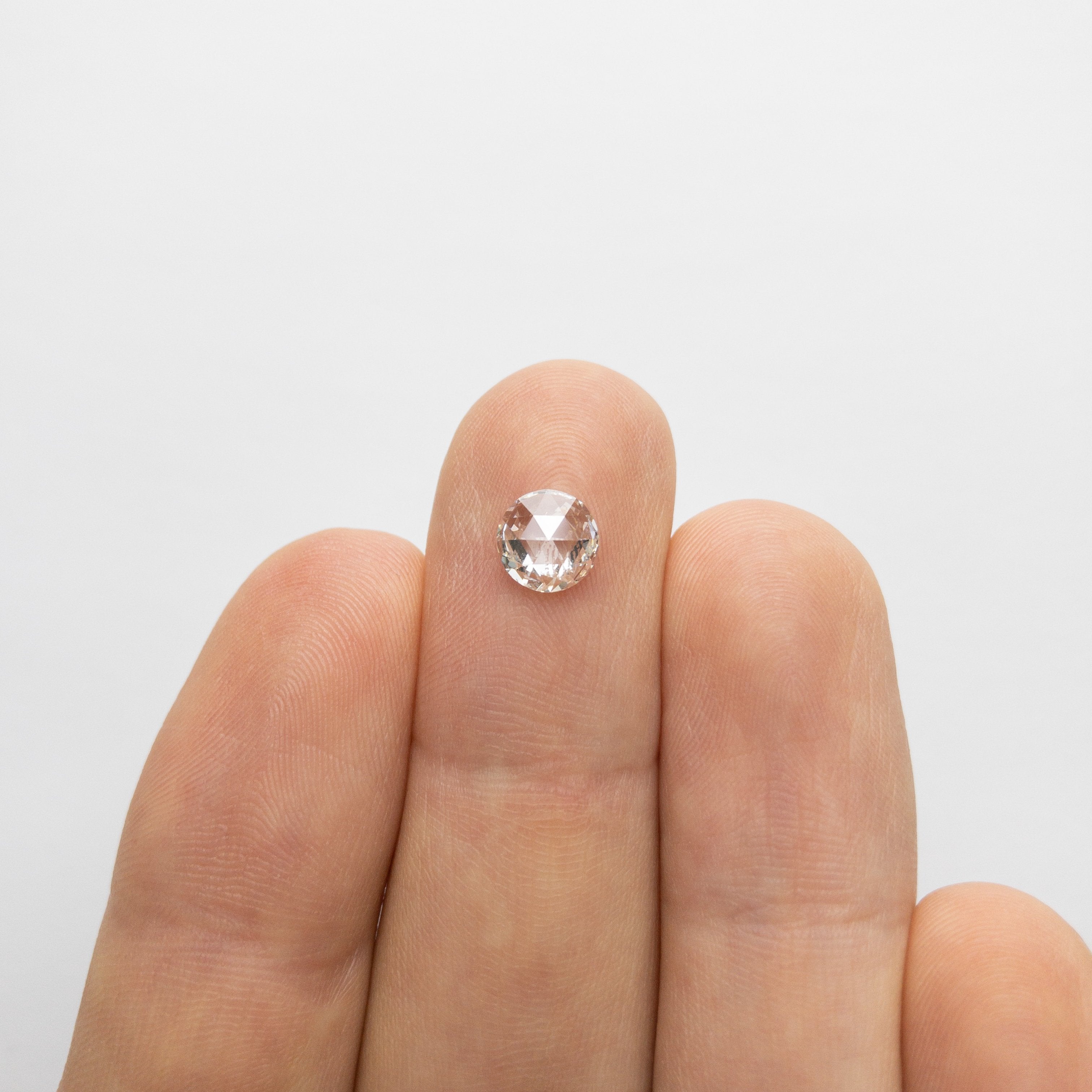 0.92ct 6.54x6.46x2.76mm SI1 H Round Rosecut 18108-03 HOLD D935