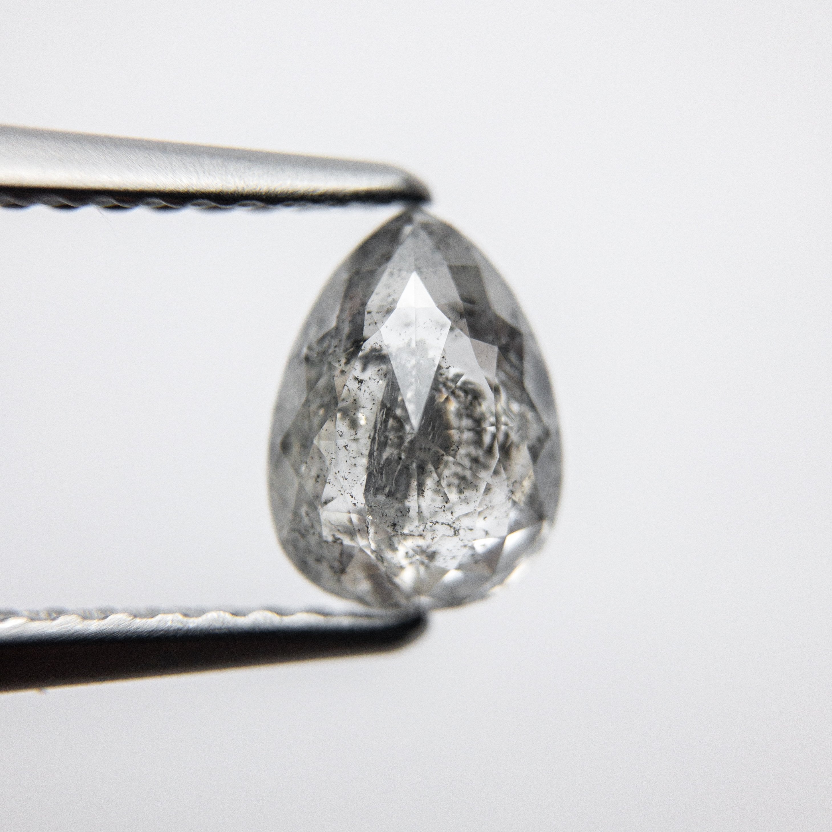 1.24ct 7.80x5.75x3.37mm Pear Rosecut 18109-03 hold d829