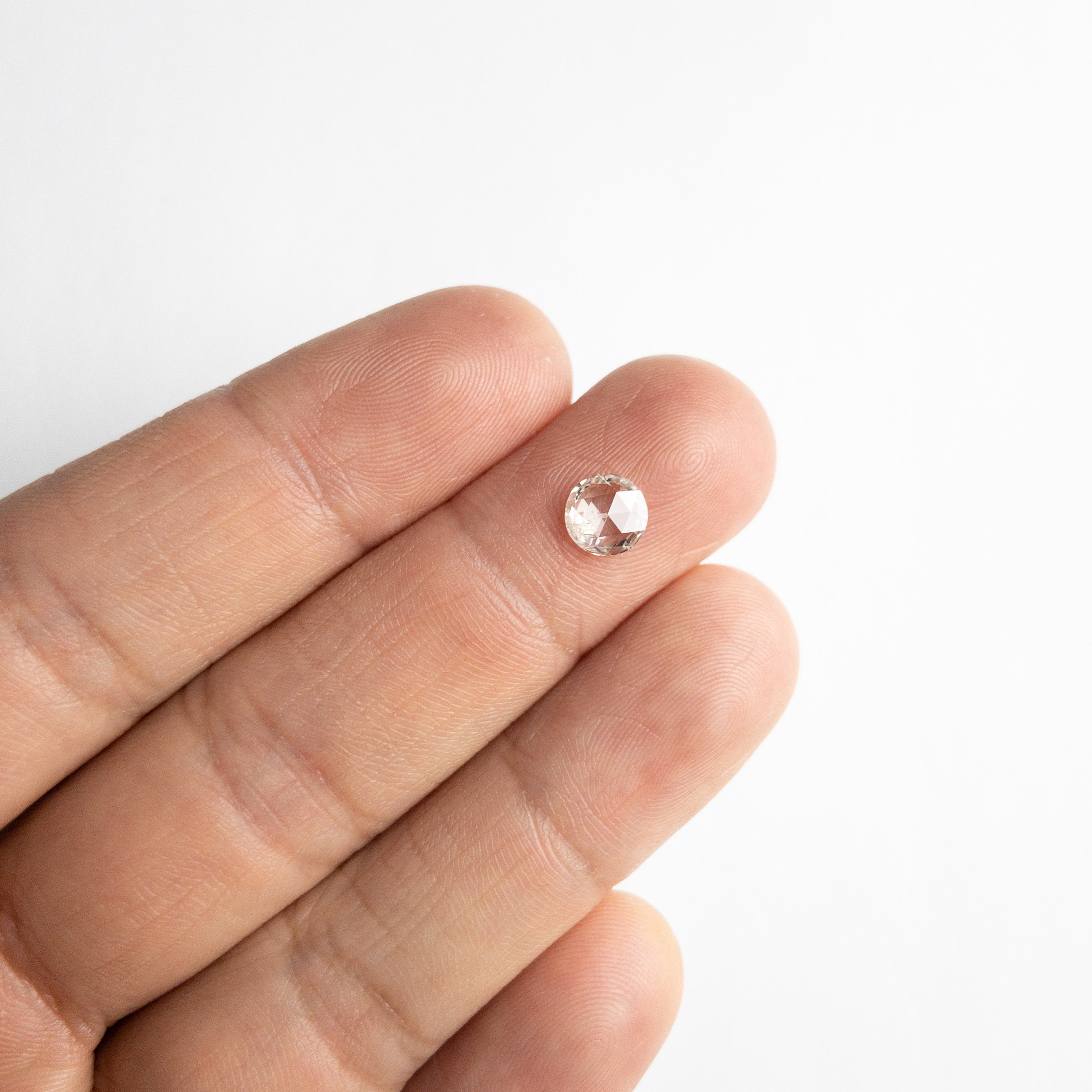 0.76ct 6.45x6.43x2.07mm I1 K Round Rosecut 18111-10