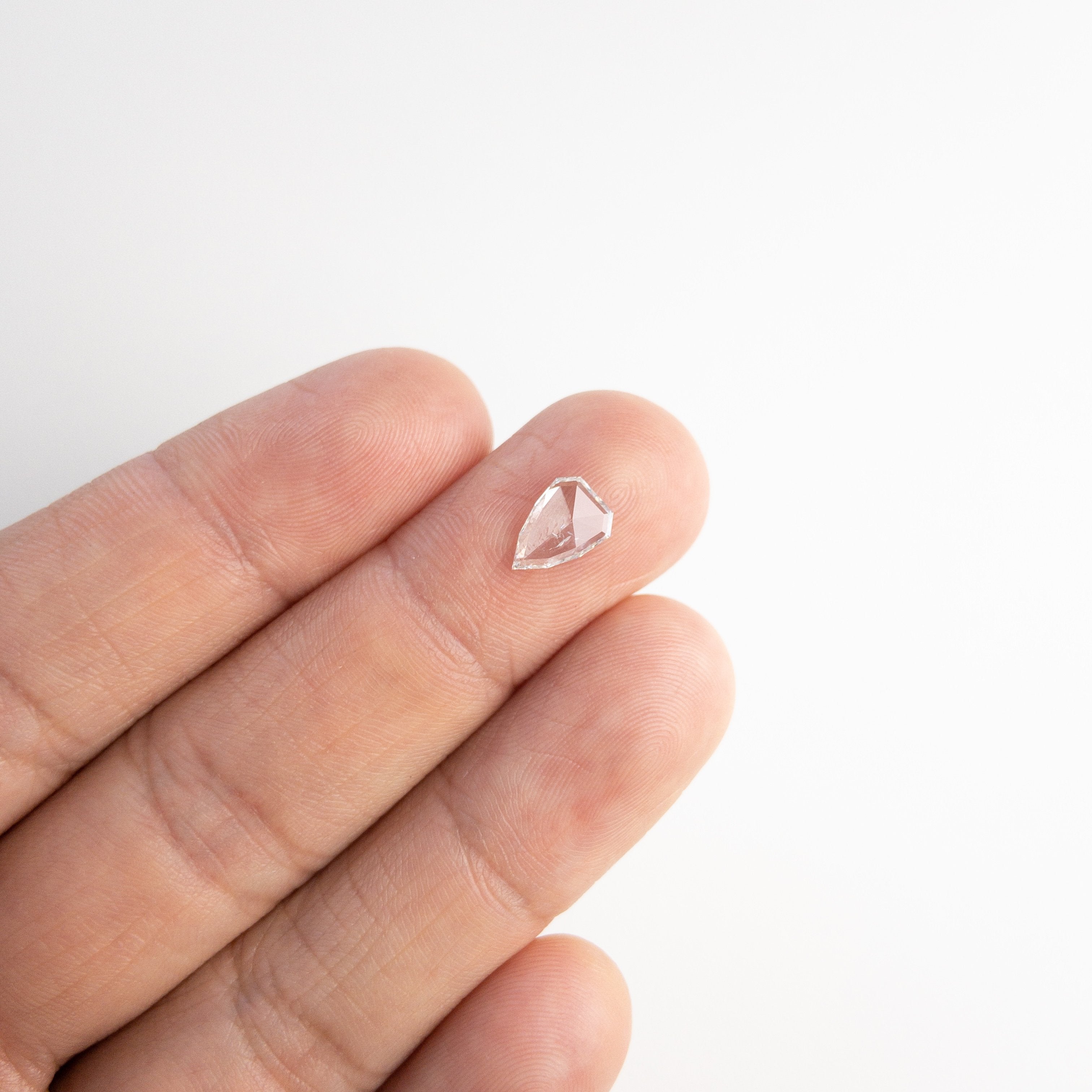 0.74ct 9.01x6.31x1.43mm Shield Rosecut 18117-05