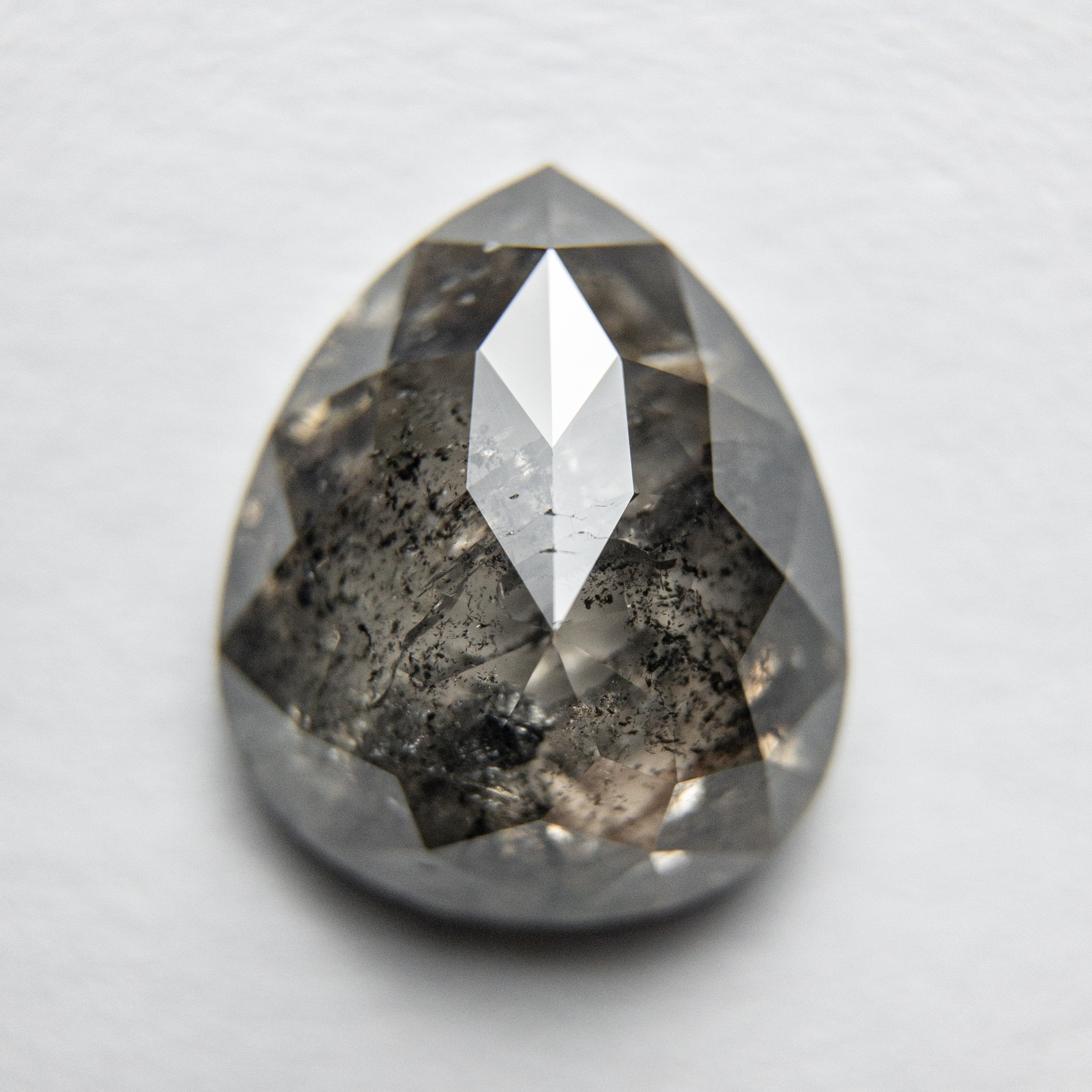 3.18ct 10.94x9.23x3.88mm Pear Rosecut 18119-01
