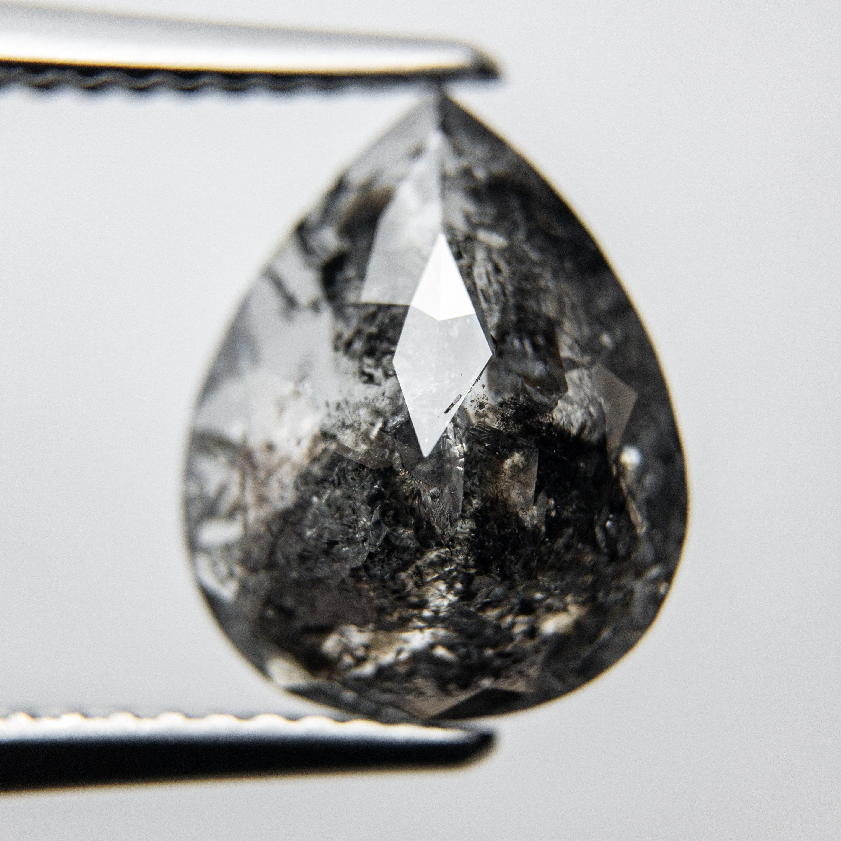 3.09ct 11.87x9.51x3.70mm Pear Rosecut 18119-02