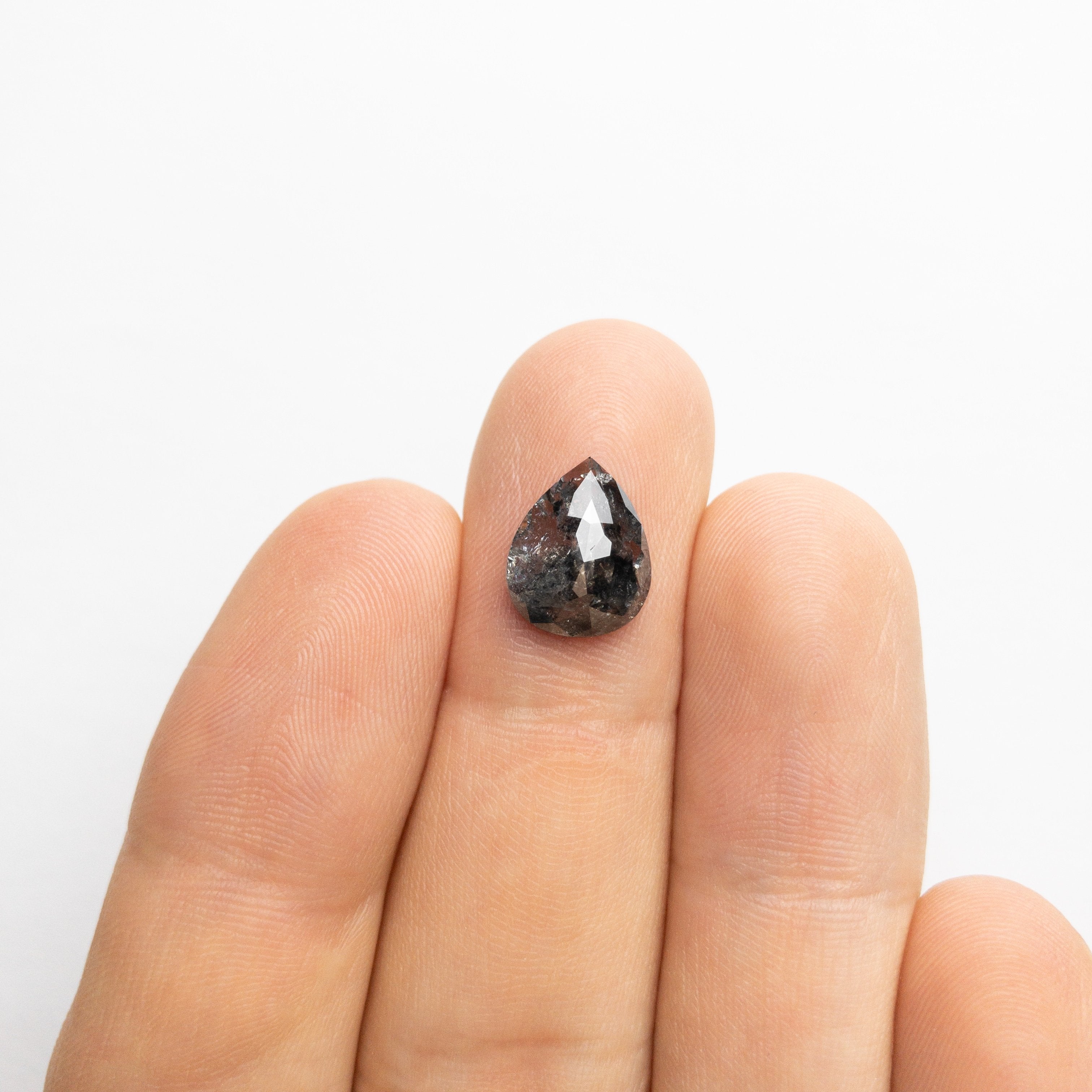 3.09ct 11.87x9.51x3.70mm Pear Rosecut 18119-02