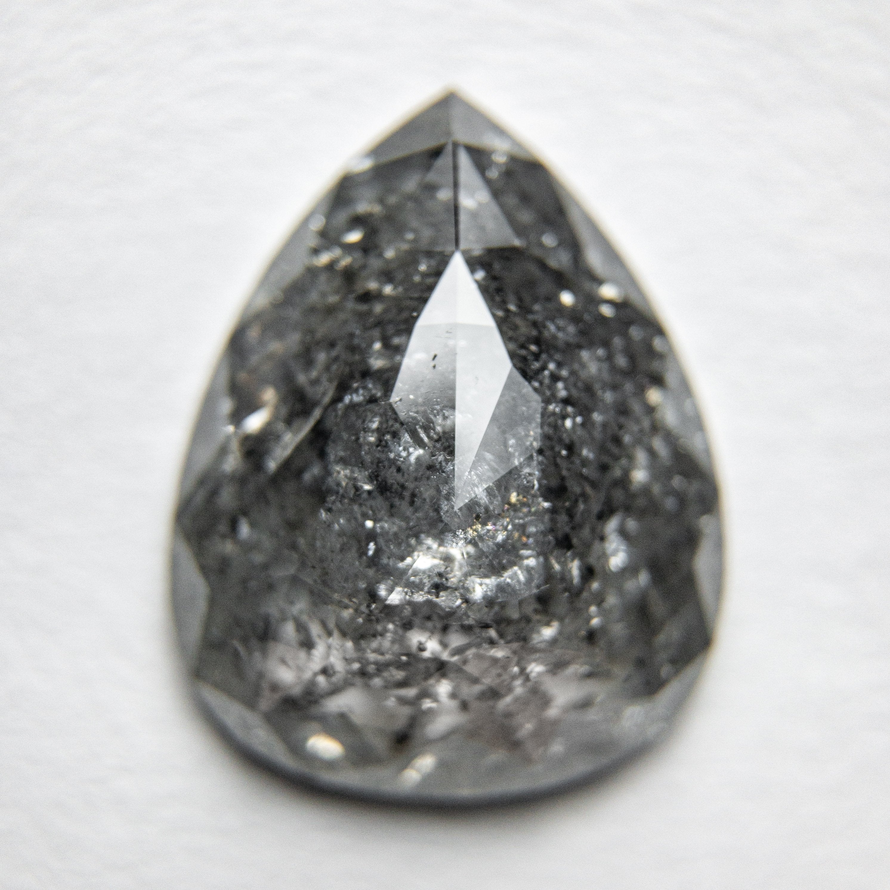 3.43ct 13.03x10.39x3.34mm Pear Rosecut 18119-03
