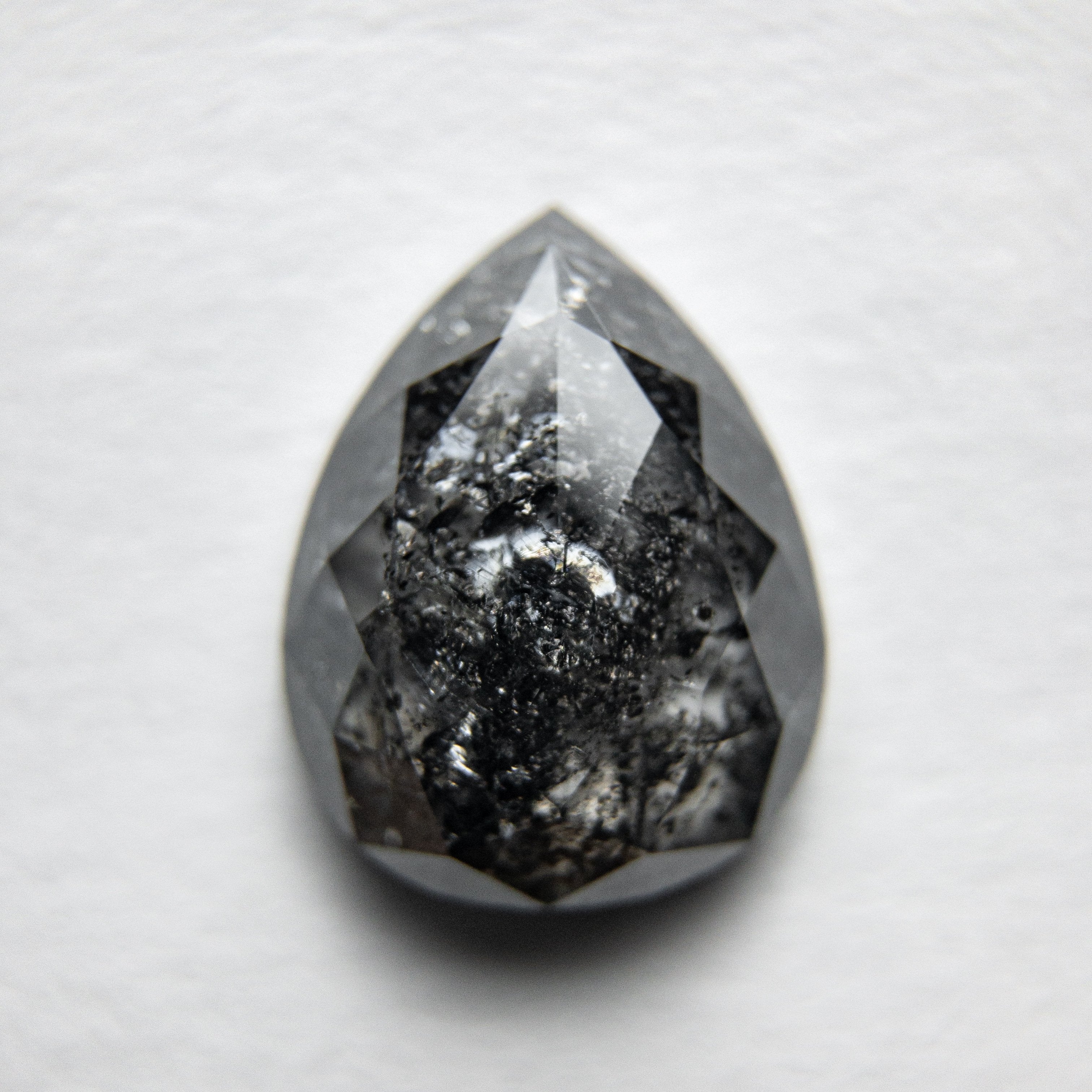 2.67ct 10.67x8.41x3.16mm Pear Rosecut 18119-04 HOLD D813 6/24/20