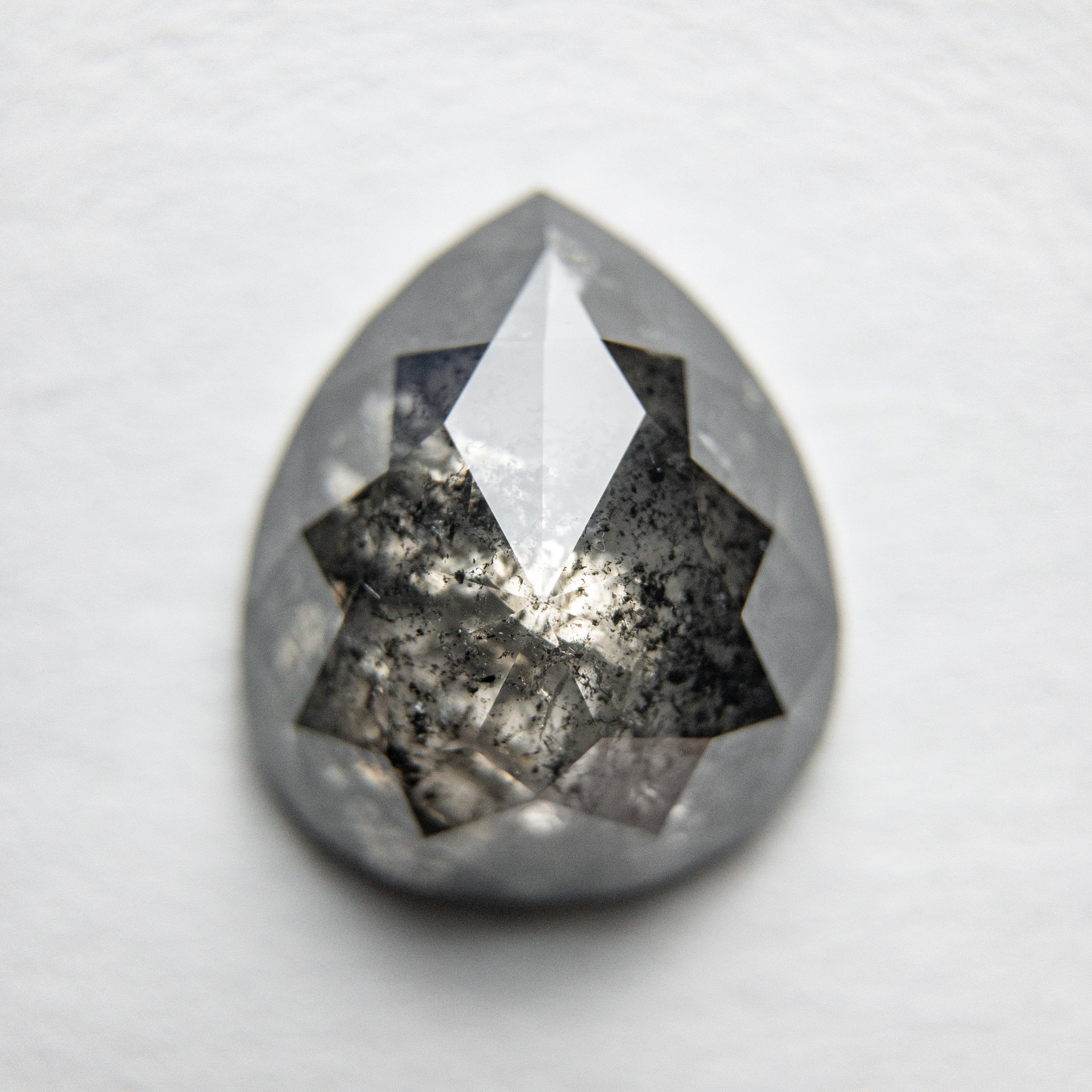 3.08ct 10.83x9.30x3.85mm Pear Rosecut 18119-05