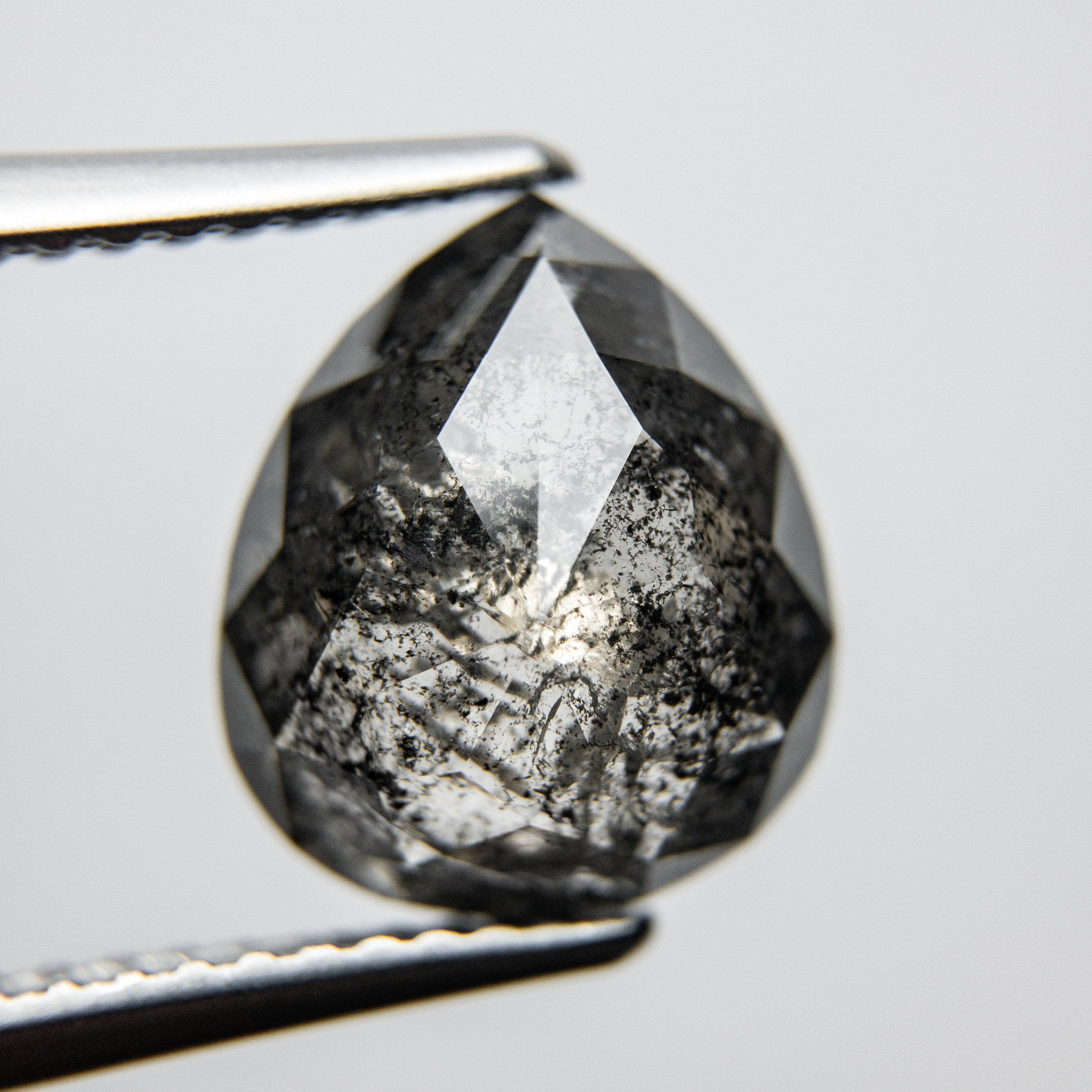 3.08ct 10.83x9.30x3.85mm Pear Rosecut 18119-05