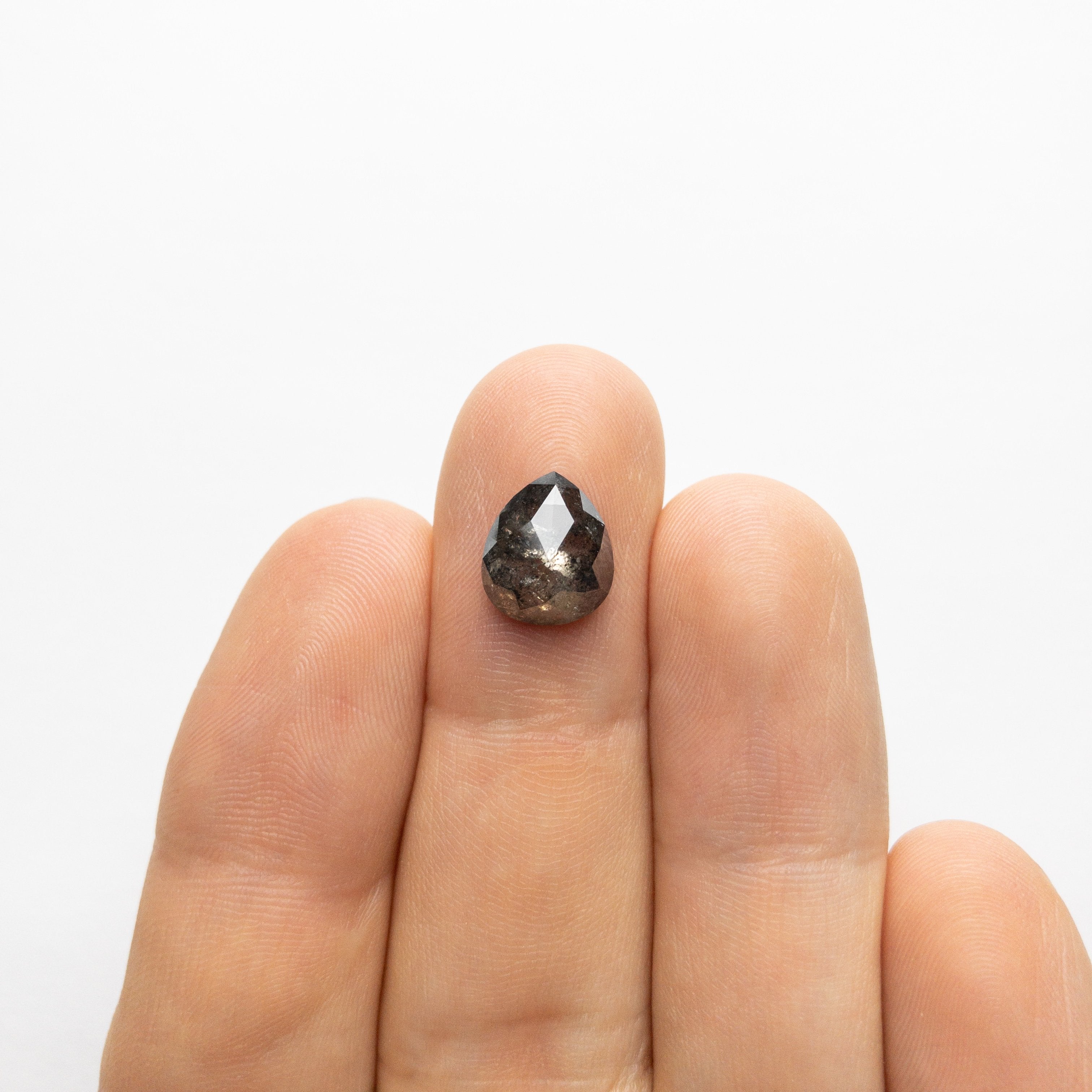 3.08ct 10.83x9.30x3.85mm Pear Rosecut 18119-05