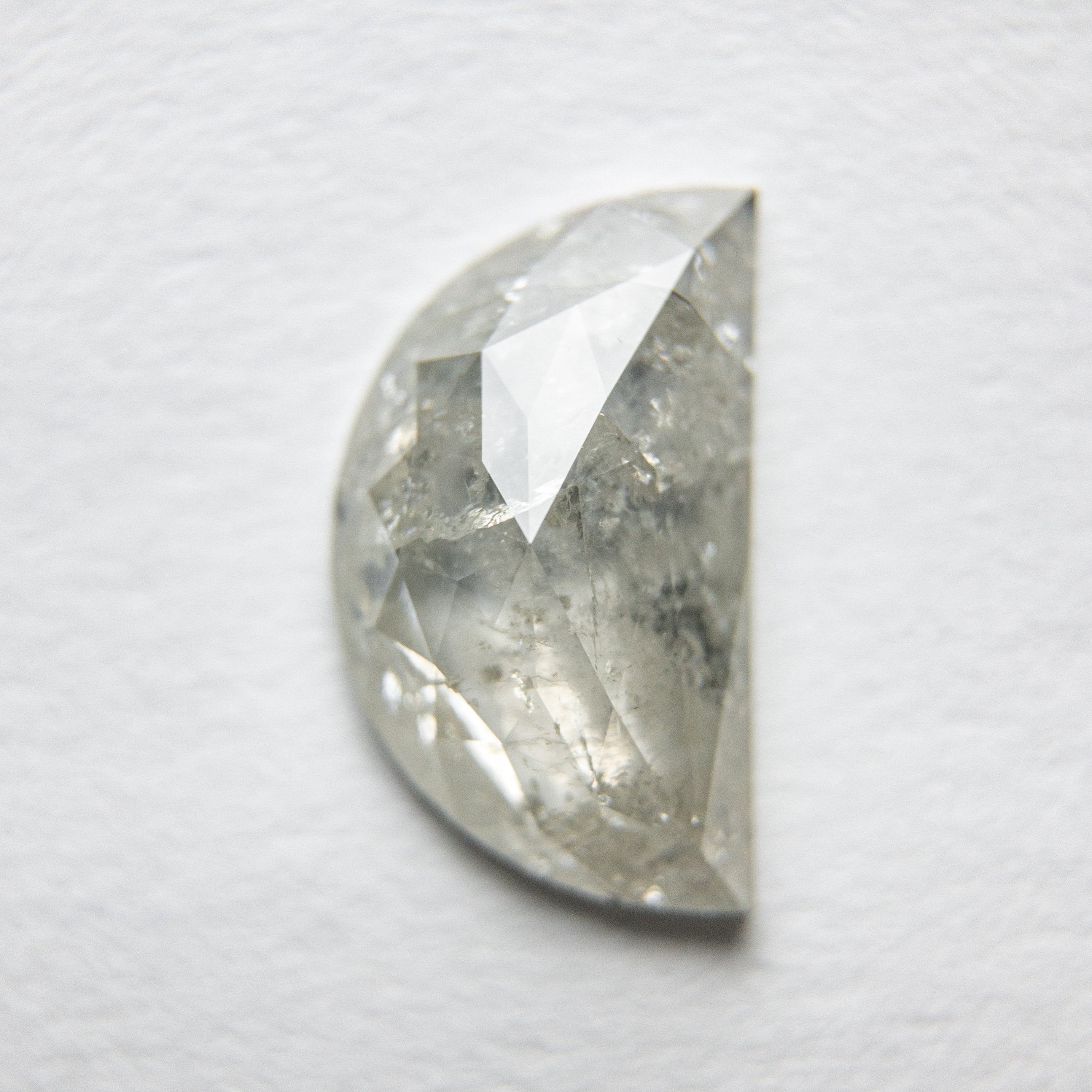1.37ct 10.14x6.08x2.63mm Half Moon Rosecut 18119-22