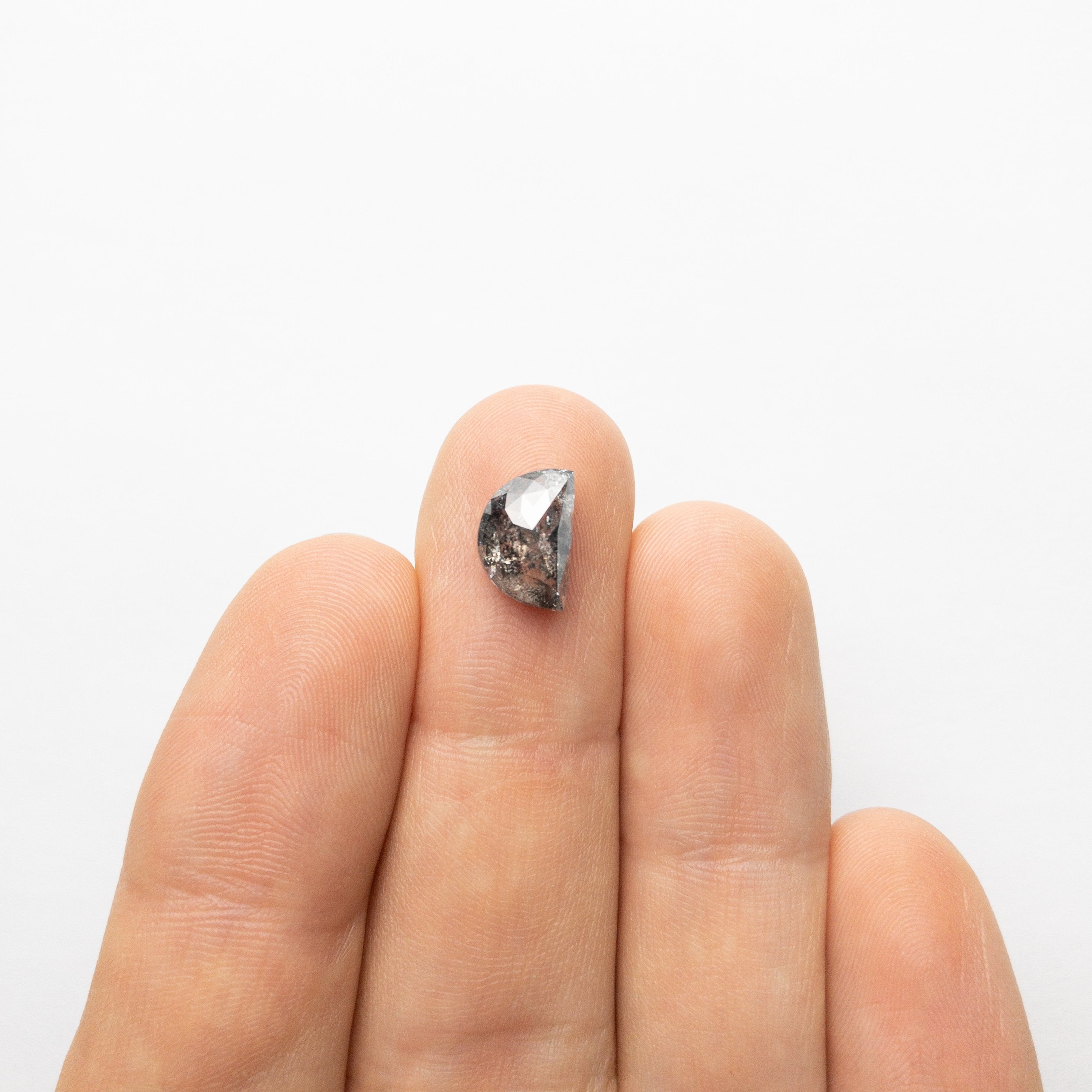 2.87ct 10.38x7.02x4.39mm Half Moon Rosecut 18119-23 HOLD D1777 1.16.21