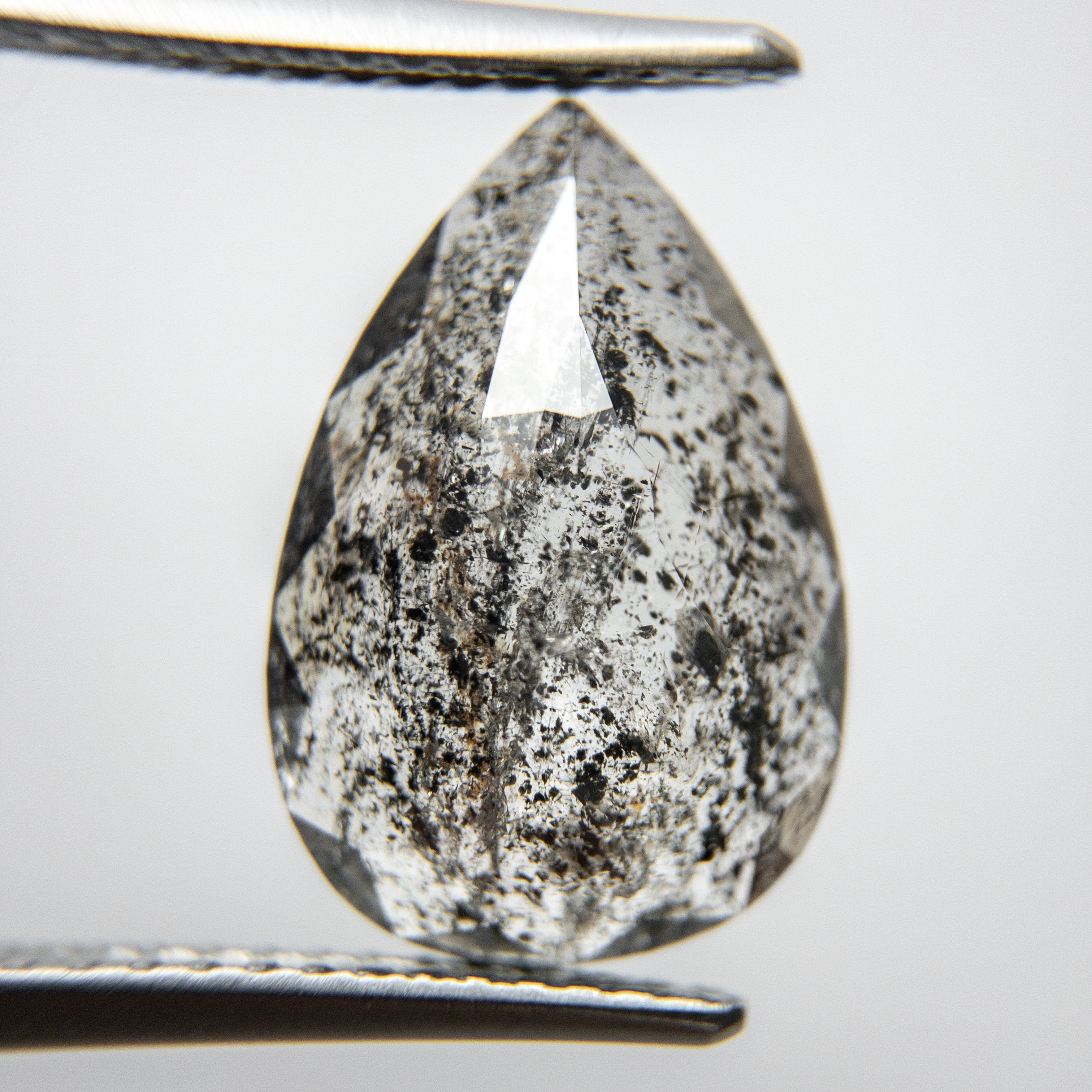3.57ct 14.48x9.95x3.26mm Pear Rosecut 18120-01
