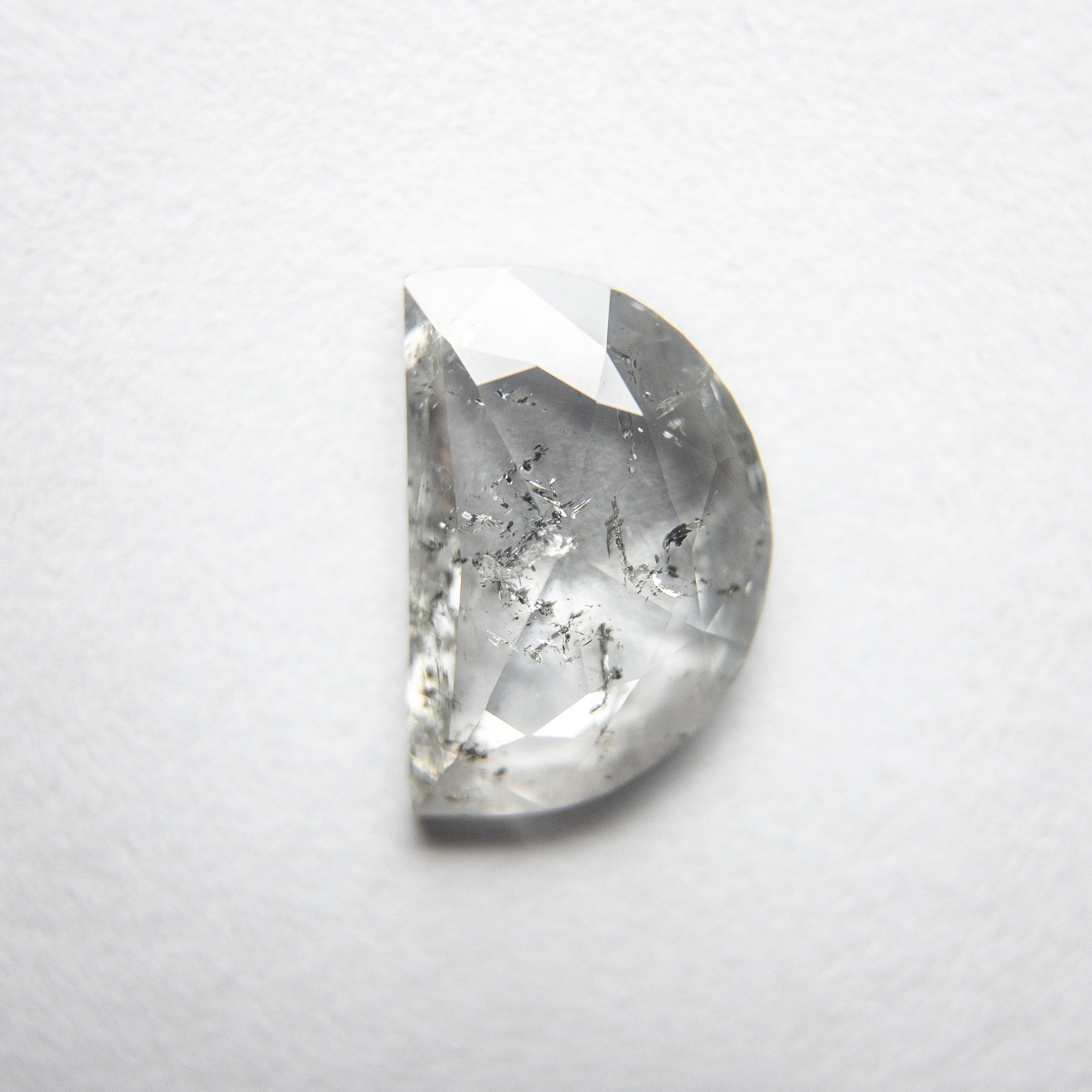 1.08ct 8.75x5.89x2.20mm Half Moon Rosecut 18121-02 HOLD D1461
