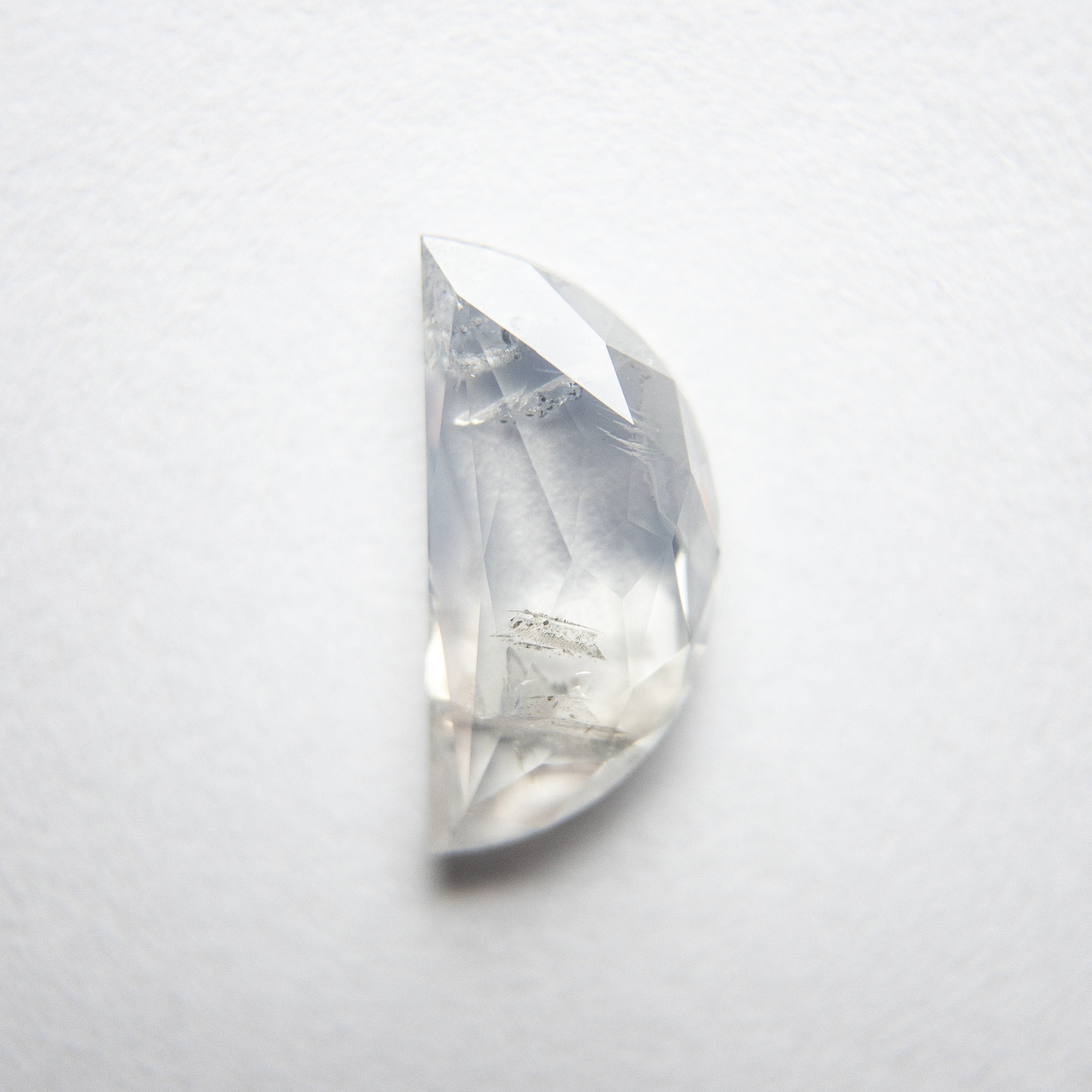 1.04ct 10.03x4.88x2.21mm Half Moon Rosecut 18121-03 hold d853