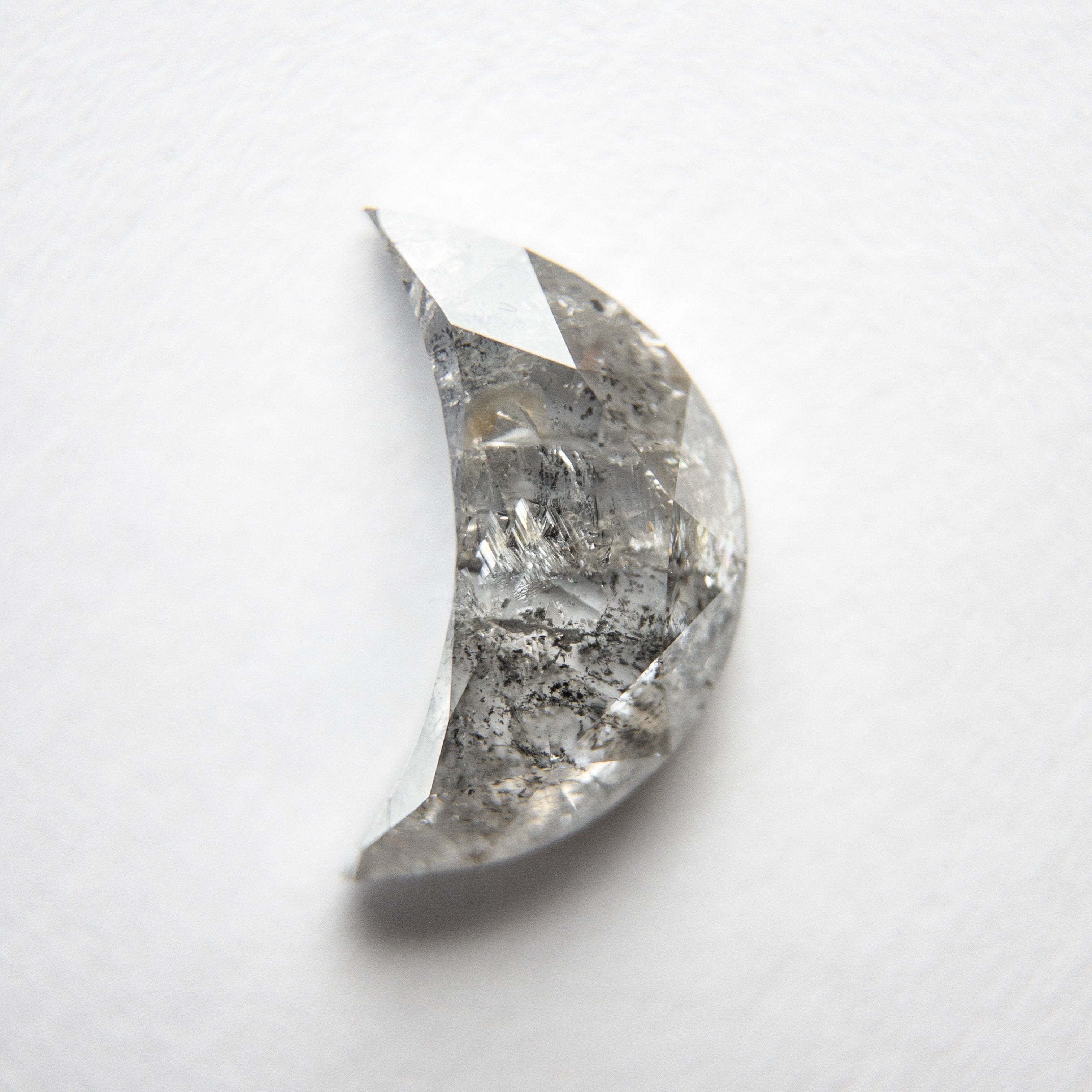 2.05ct 11.21x6.81x3.35mm Crescent Moon Rosecut 18125-04
