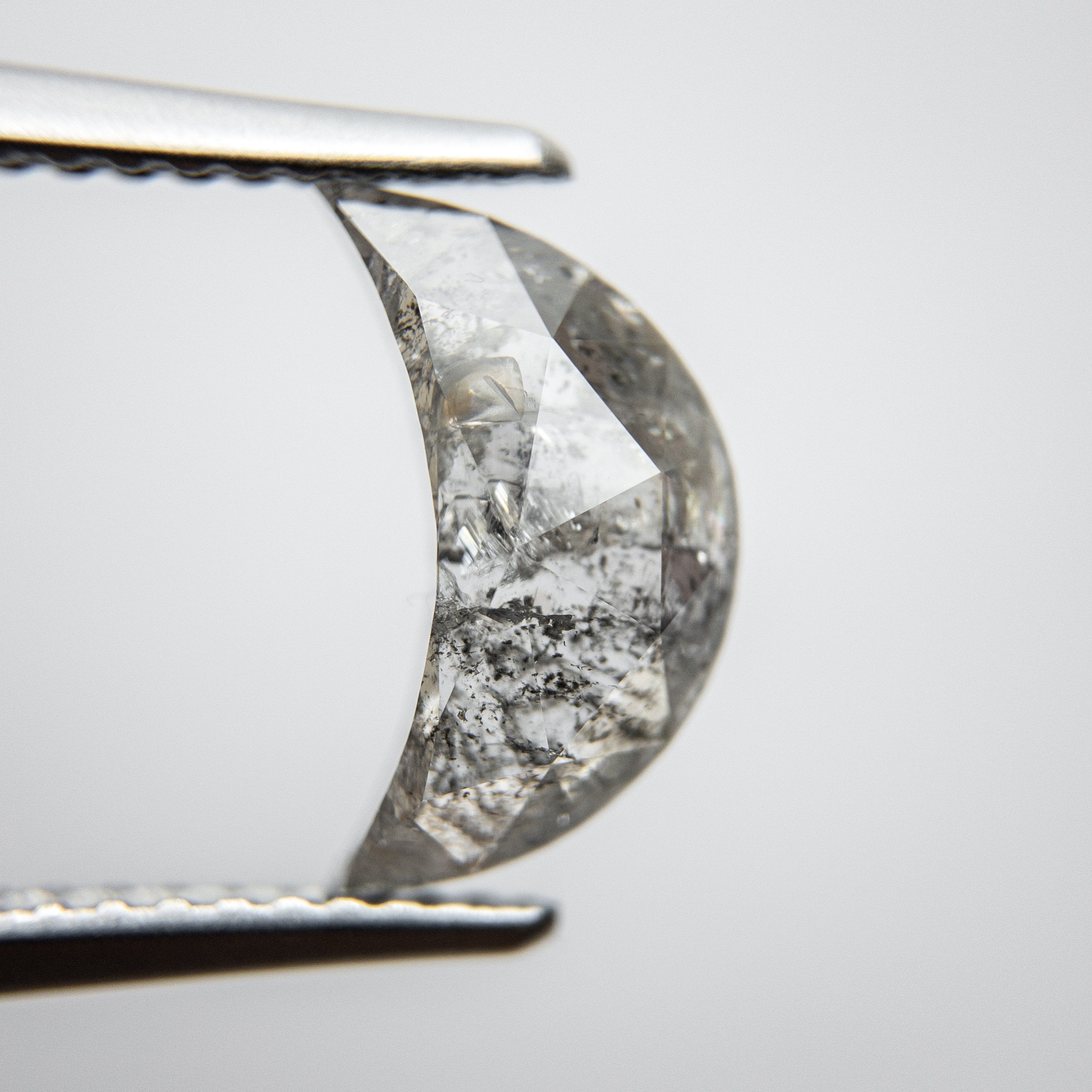 2.05ct 11.21x6.81x3.35mm Crescent Moon Rosecut 18125-04