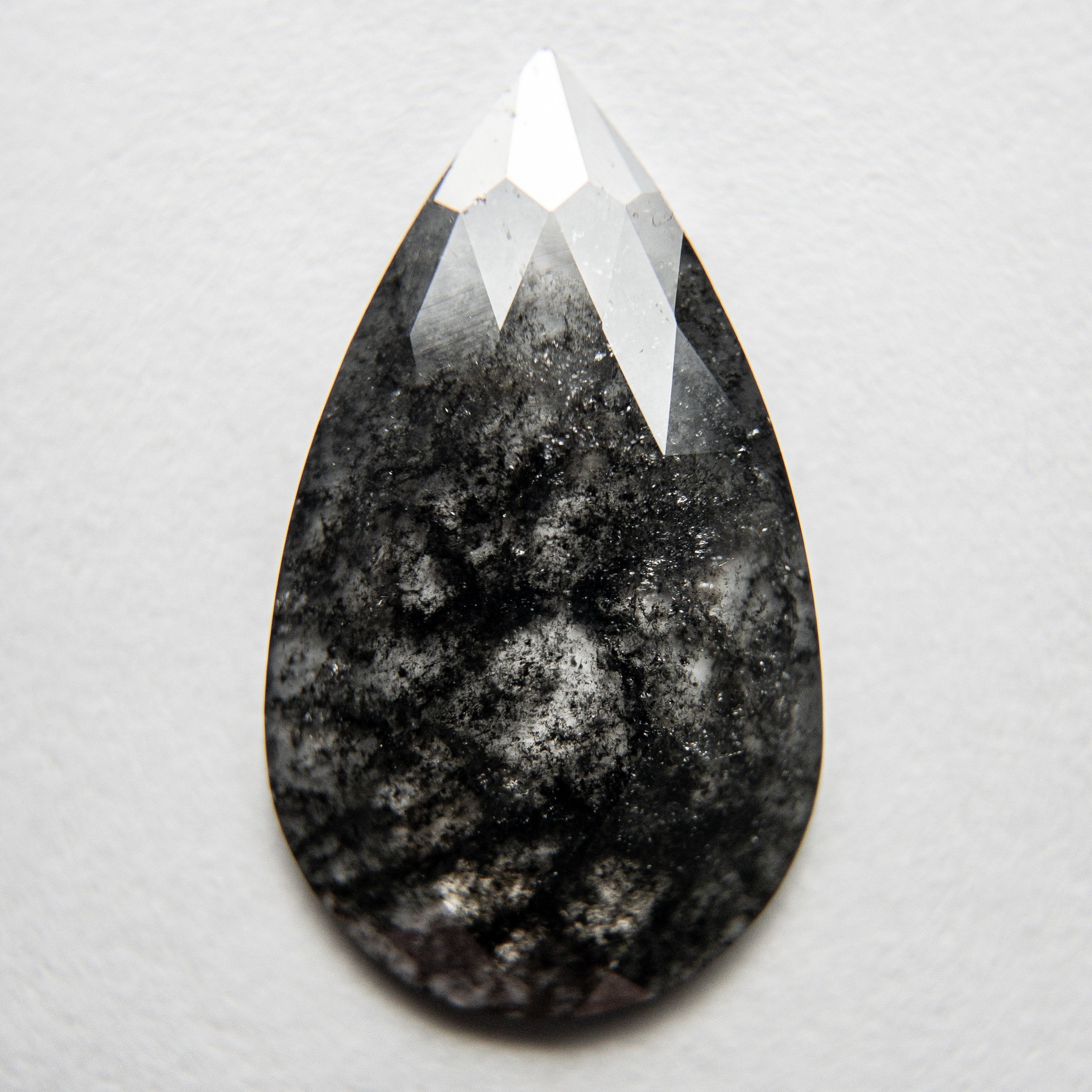 2.32ct 15.37x9.18x1.88mm Pear Rosecut 18132-01 HOLD 1060