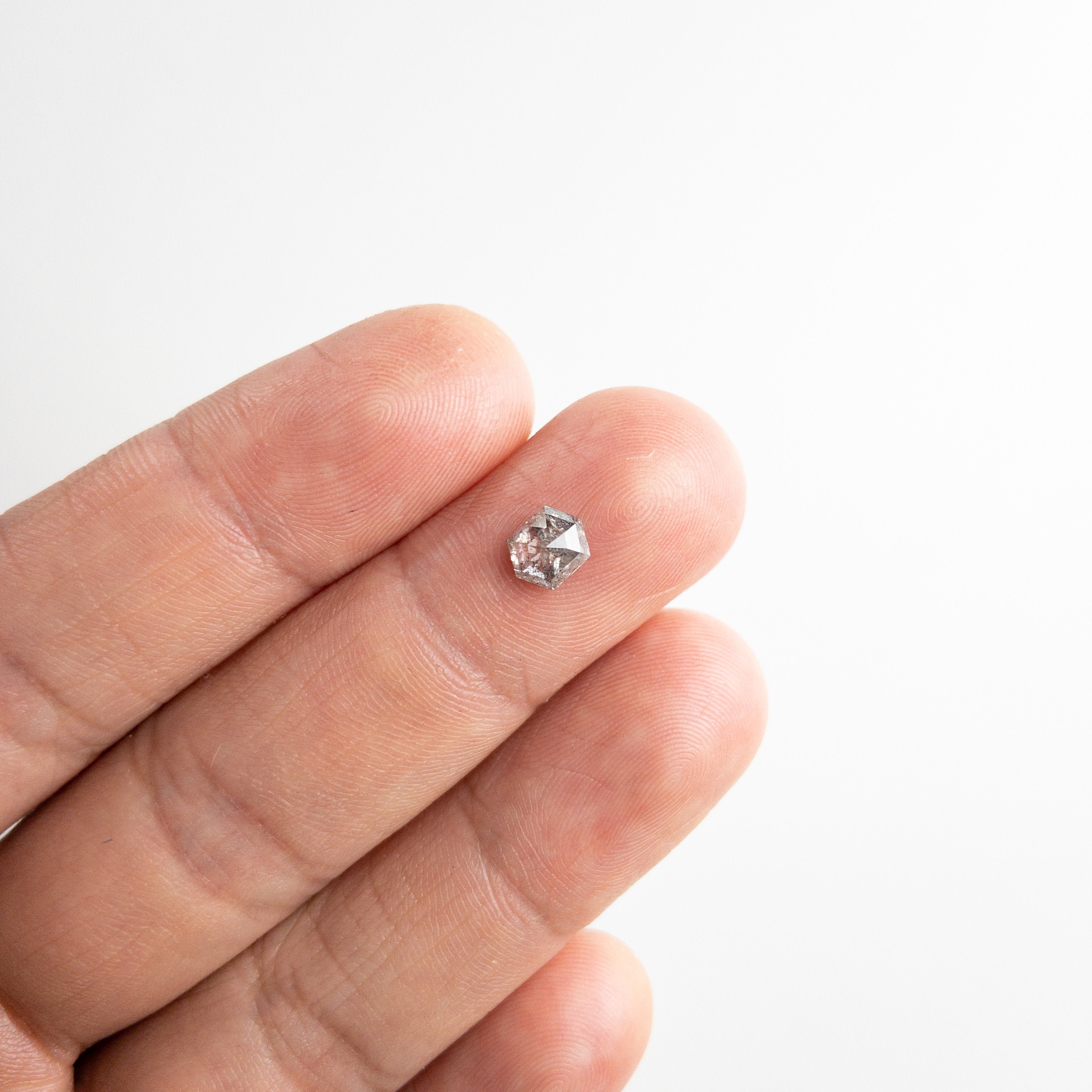 0.98ct 6.43x5.10x3.17mm Hexagon Rosecut 18134-06