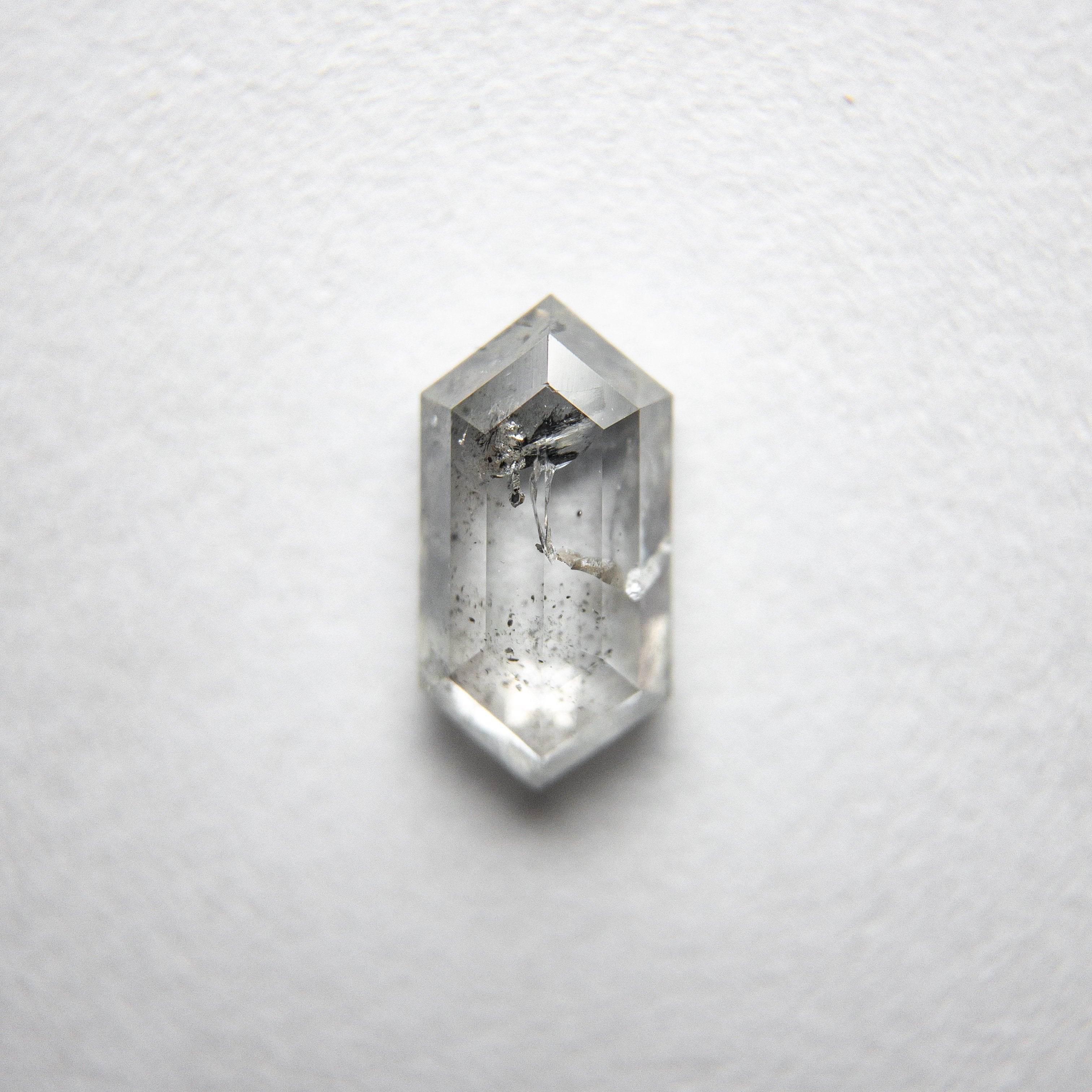 0.87ct 8.43x4.37x2.26mm Hexagon Rosecut 18134-08 HOLD D995