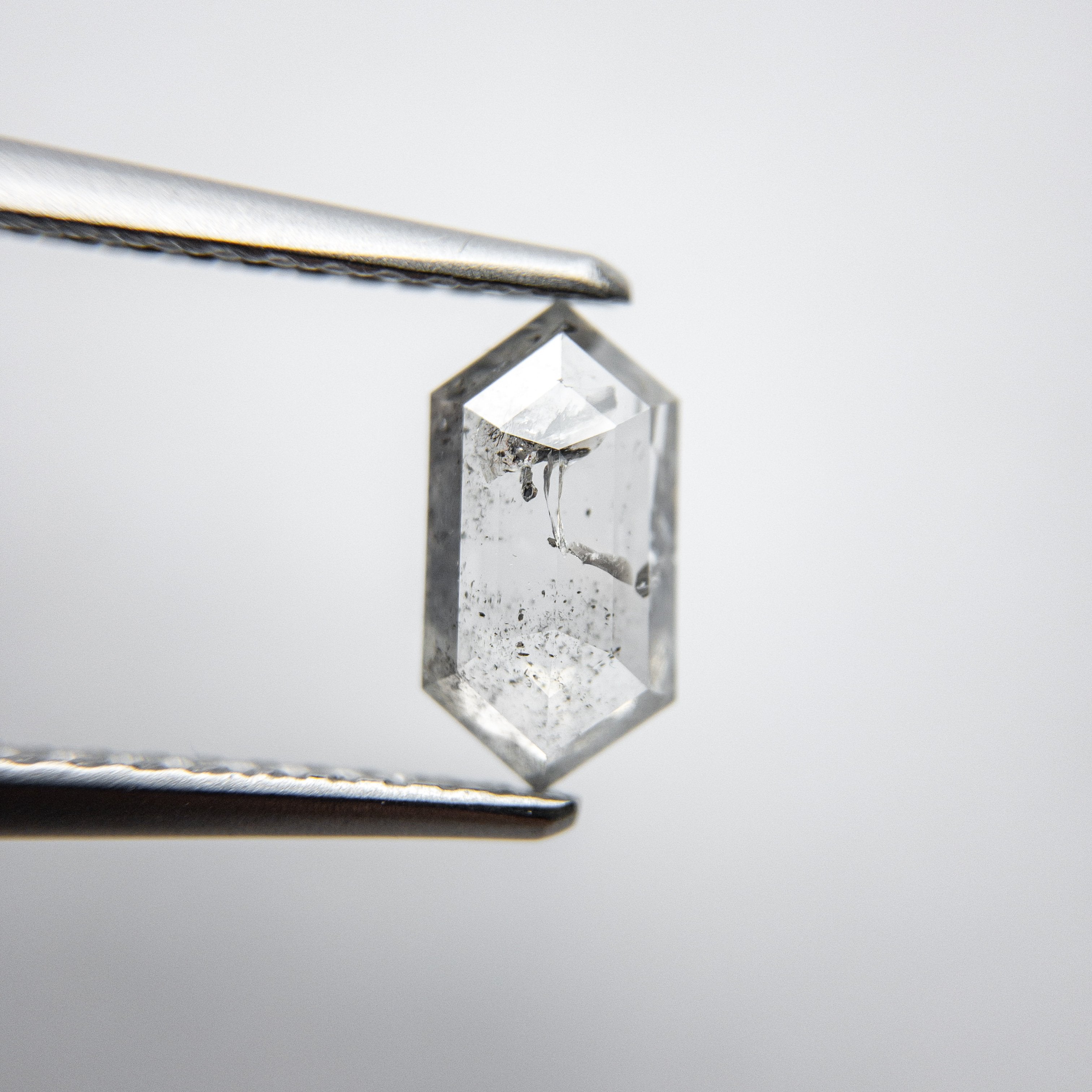 0.87ct 8.43x4.37x2.26mm Hexagon Rosecut 18134-08 HOLD D995