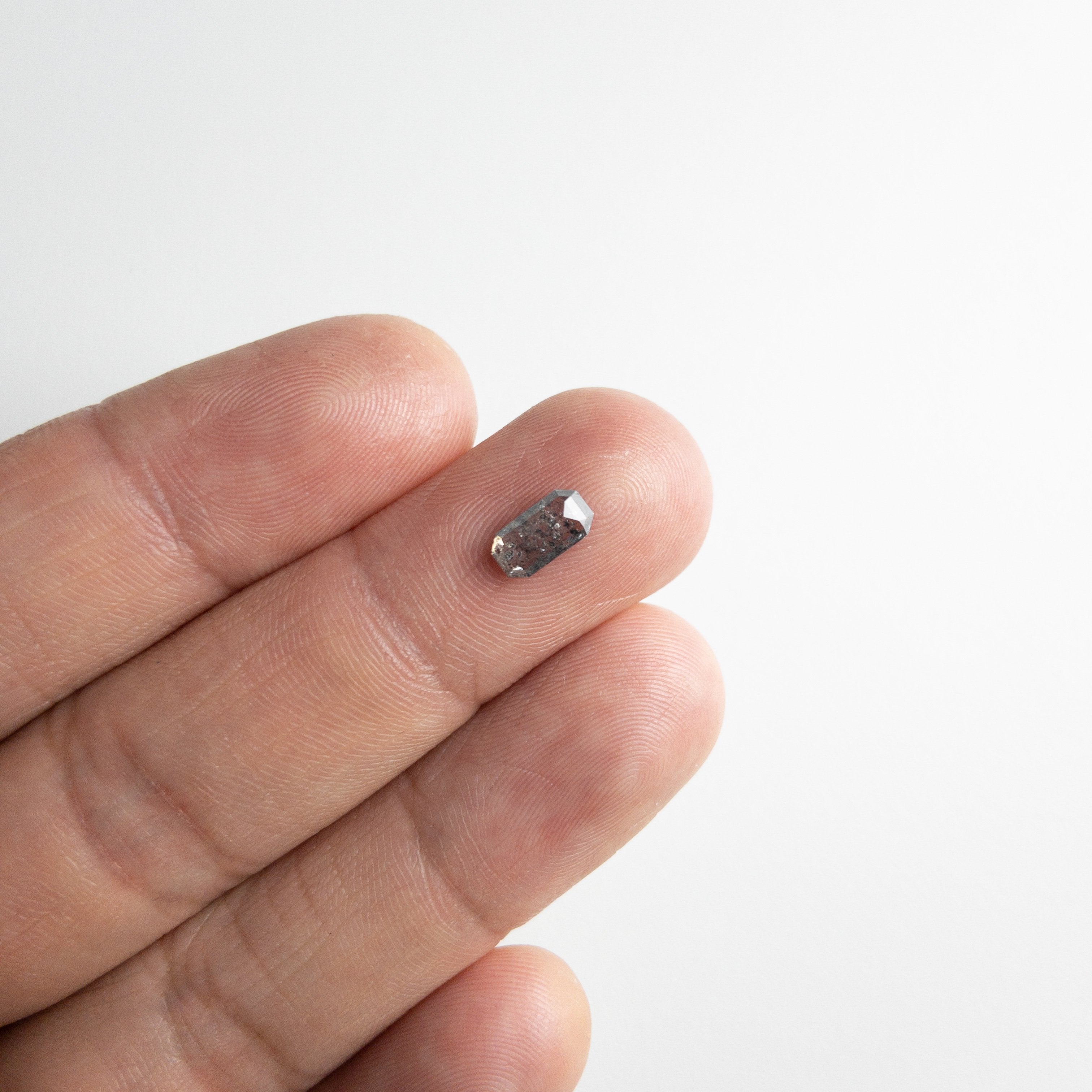 0.87ct 7.70x4.04x2.35mm Cut Corner Rectangle Rosecut 18134-42