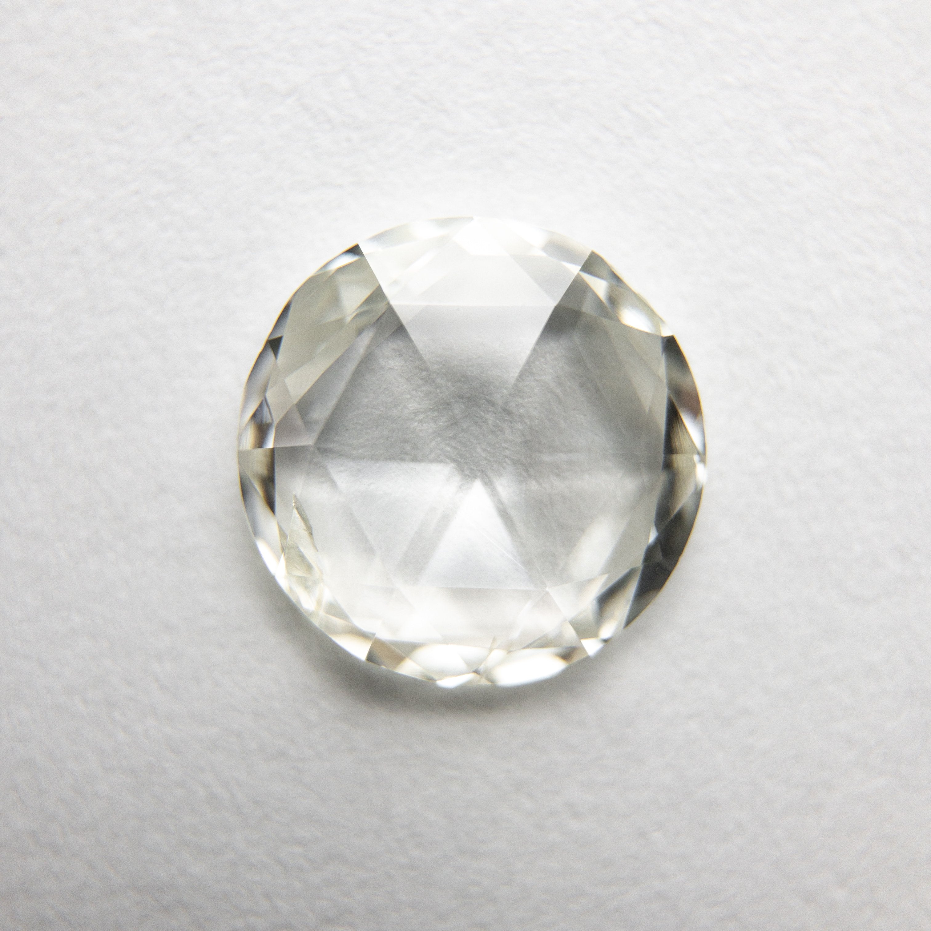 1.10ct 8.01x7.94x2.01mm SI1 K Round Rosecut 18154-03