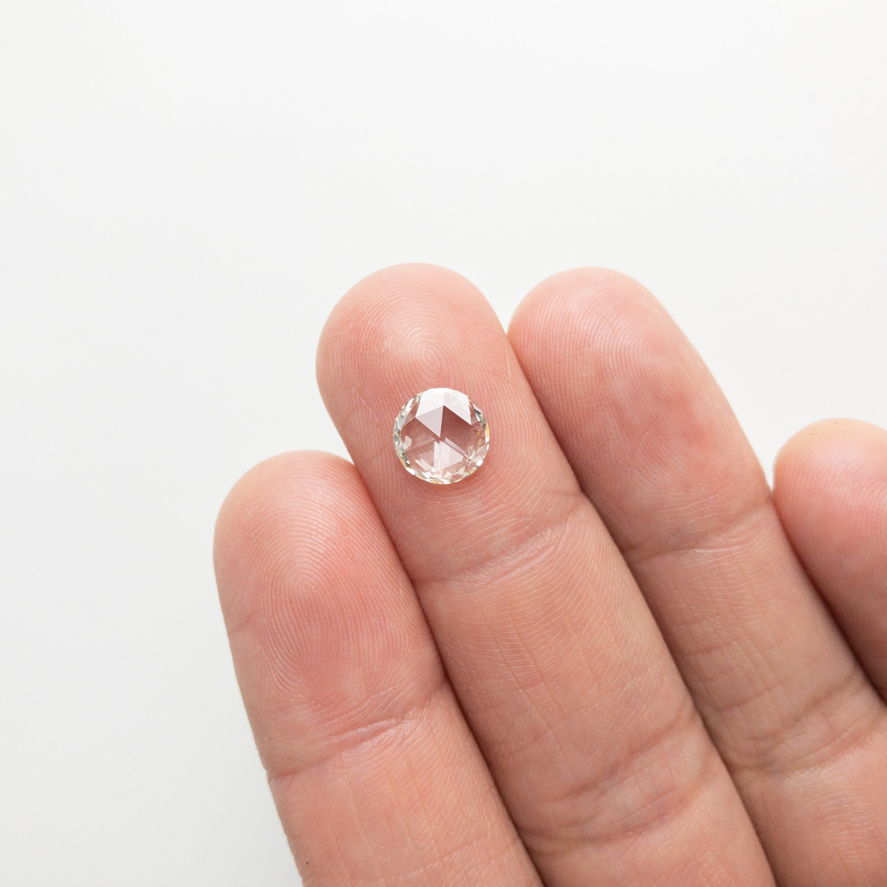 1.10ct 8.01x7.94x2.01mm SI1 K Round Rosecut 18154-03