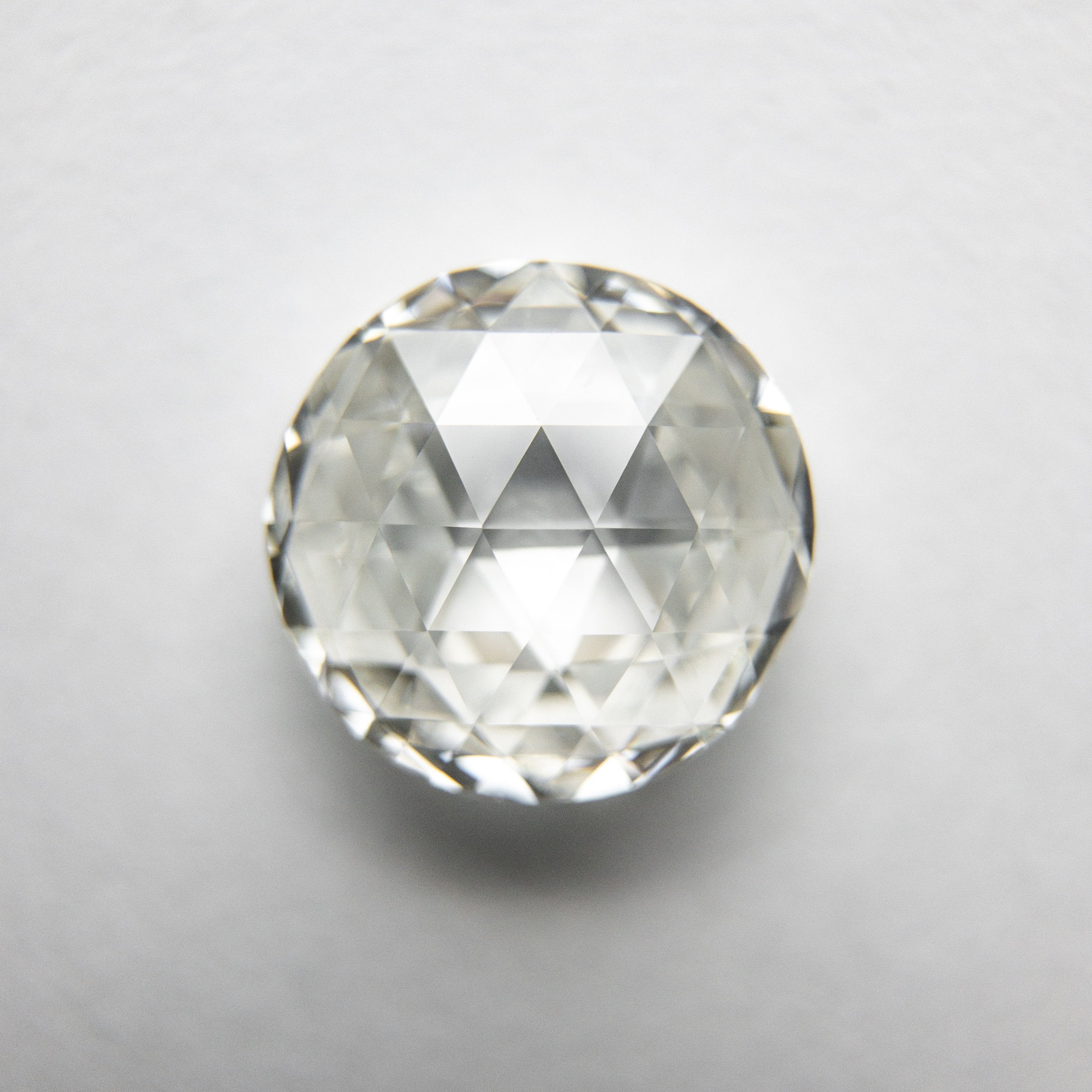 1.68ct 8.00x7.81x3.36mm Round Double Cut 18162-01 HOLD D1374