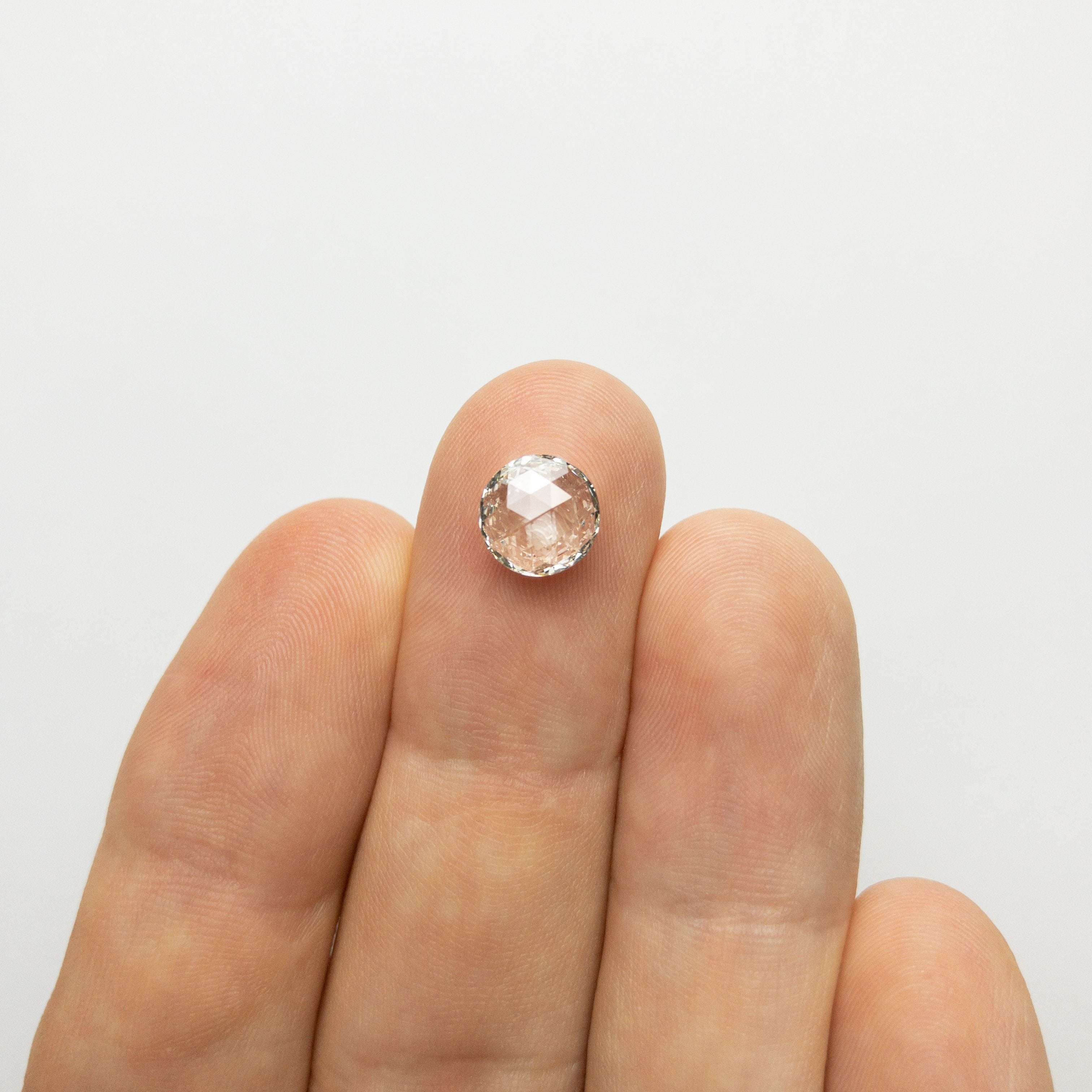 1.68ct 8.00x7.81x3.36mm Round Double Cut 18162-01 HOLD D1374