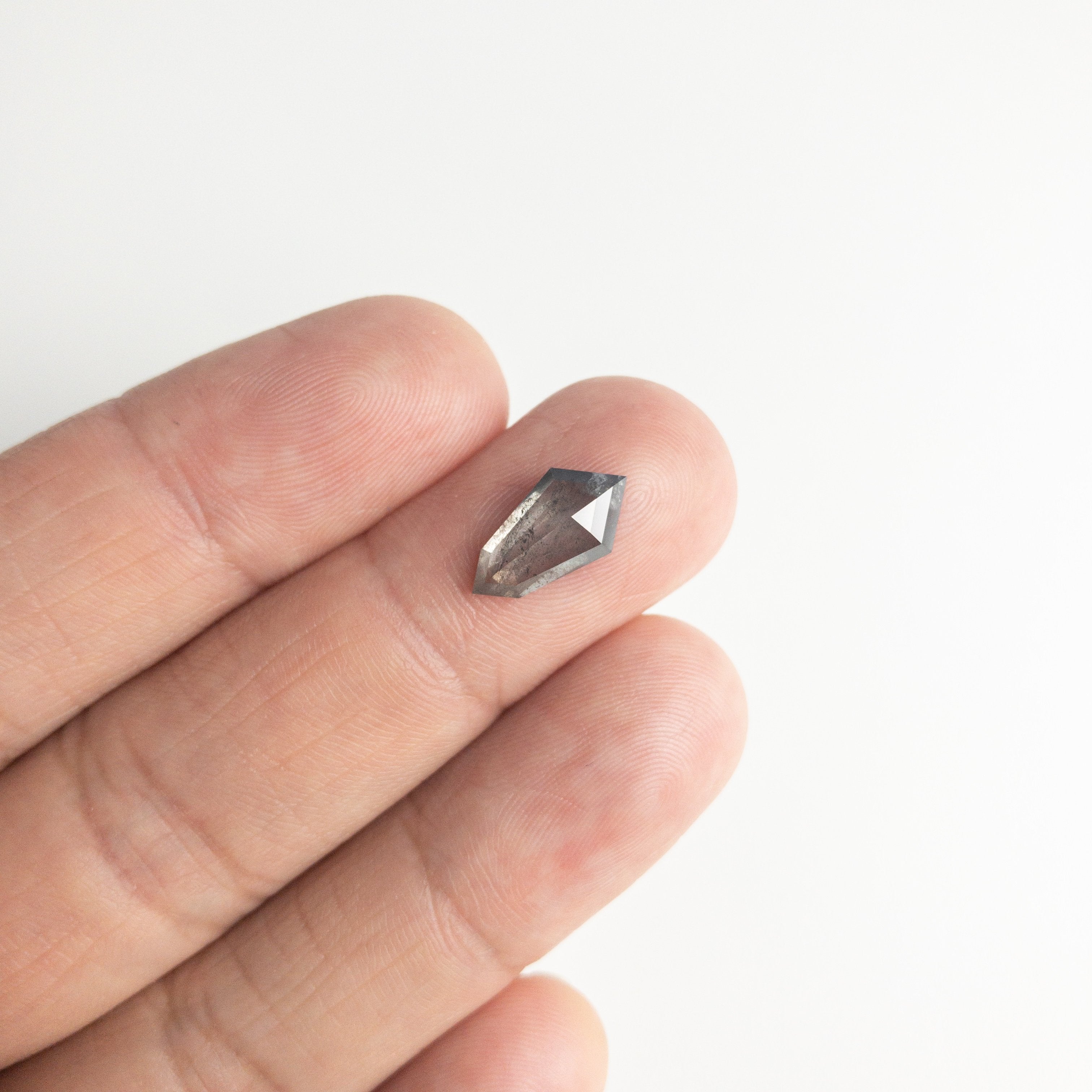 2.43ct 13.46x7.23x3.26mm Shield Rosecut 18188-01 HOLD D920