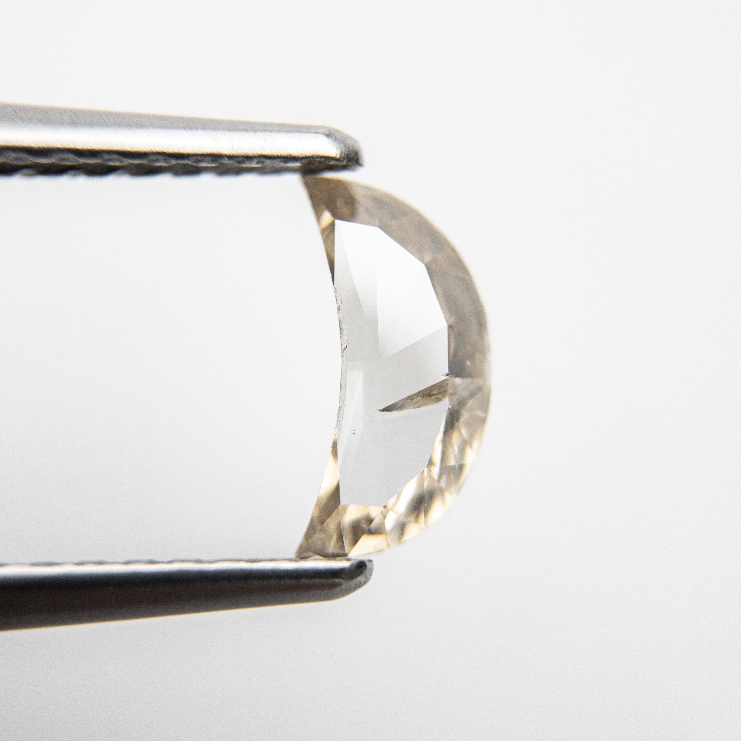 0.36ct 7.85x3.98x1.43mm Crescent Moon Rosecut 18190-01 hold D1455