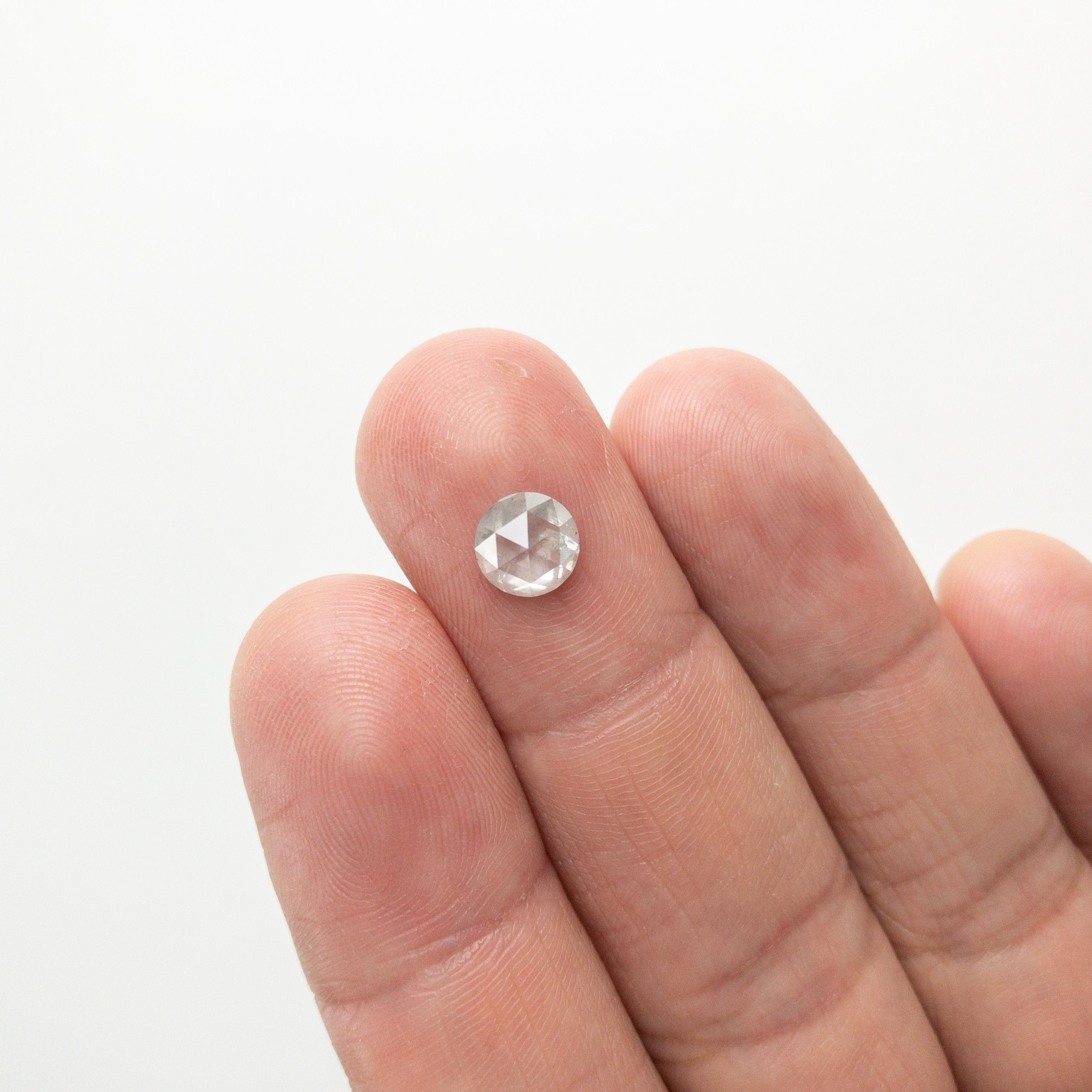 1.27ct 6.88x6.83x3.29mm Round Rosecut 18194-19 HOLD D1160