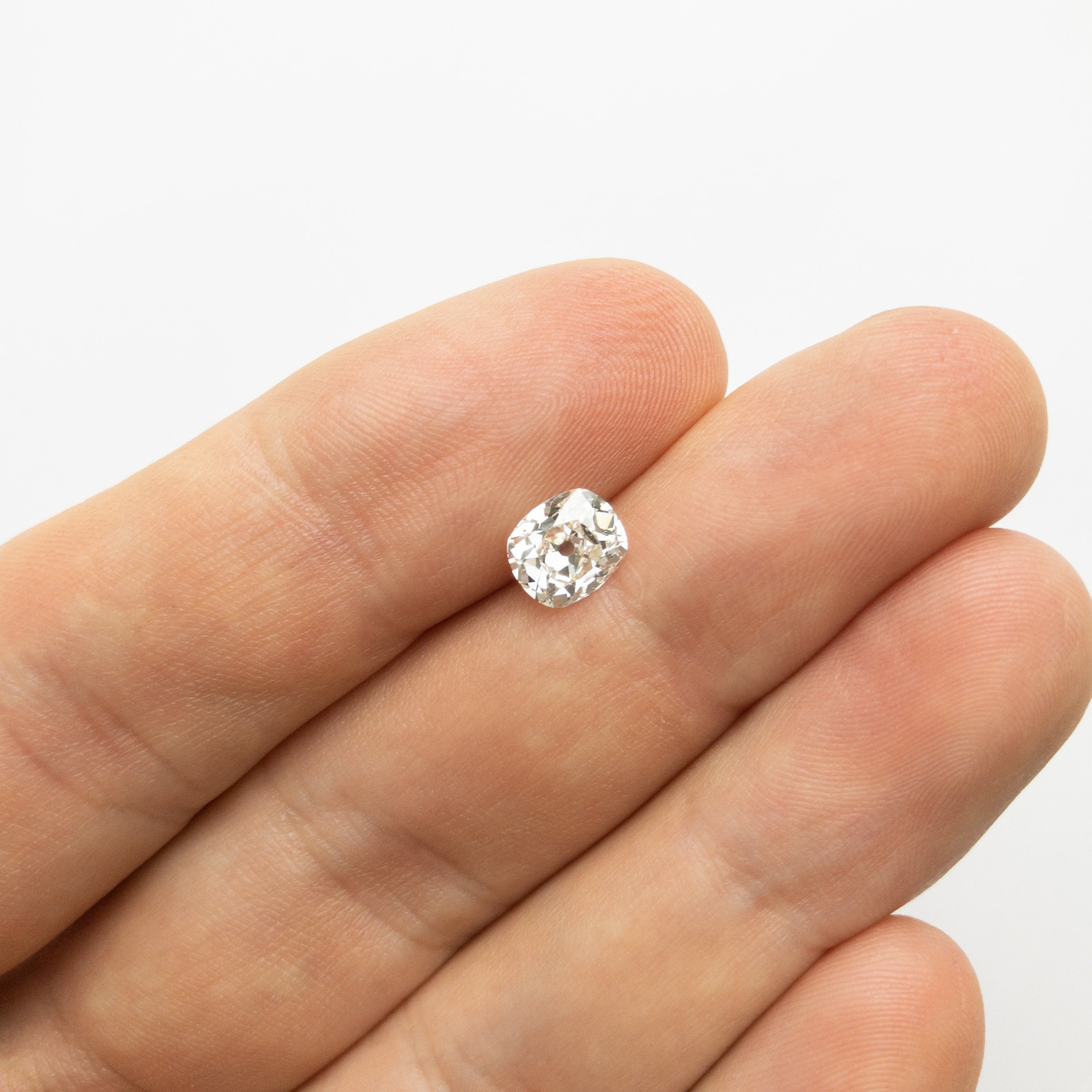 1.42ct 7.25x6.30x3.94mm SI1 J Antique Old Mine Cut 18210-01 HOLD D1314 10/21/20