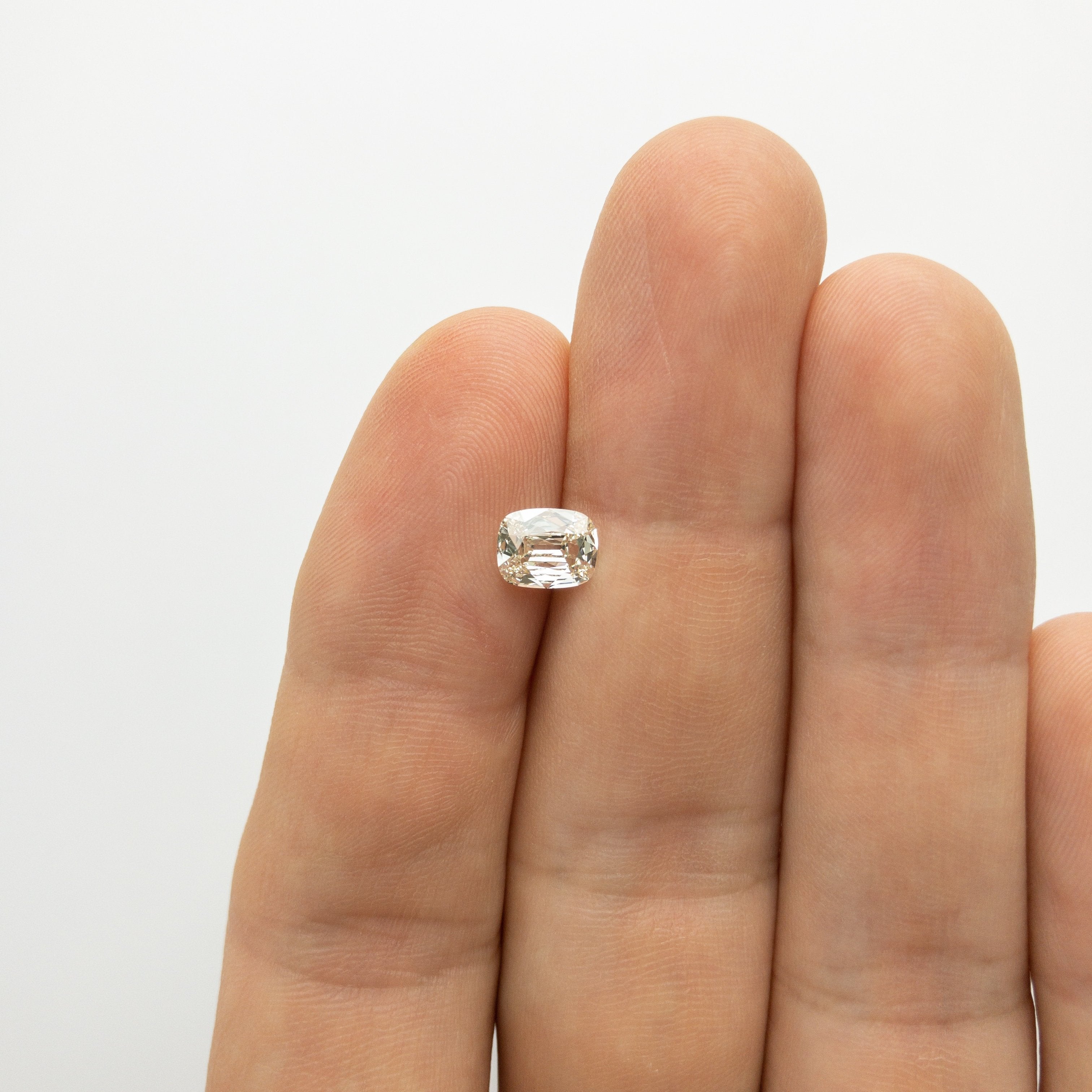 0.91ct 7.03x5.54x2.76mm SI1/2 J Modern Old Mine Cut 18214-06