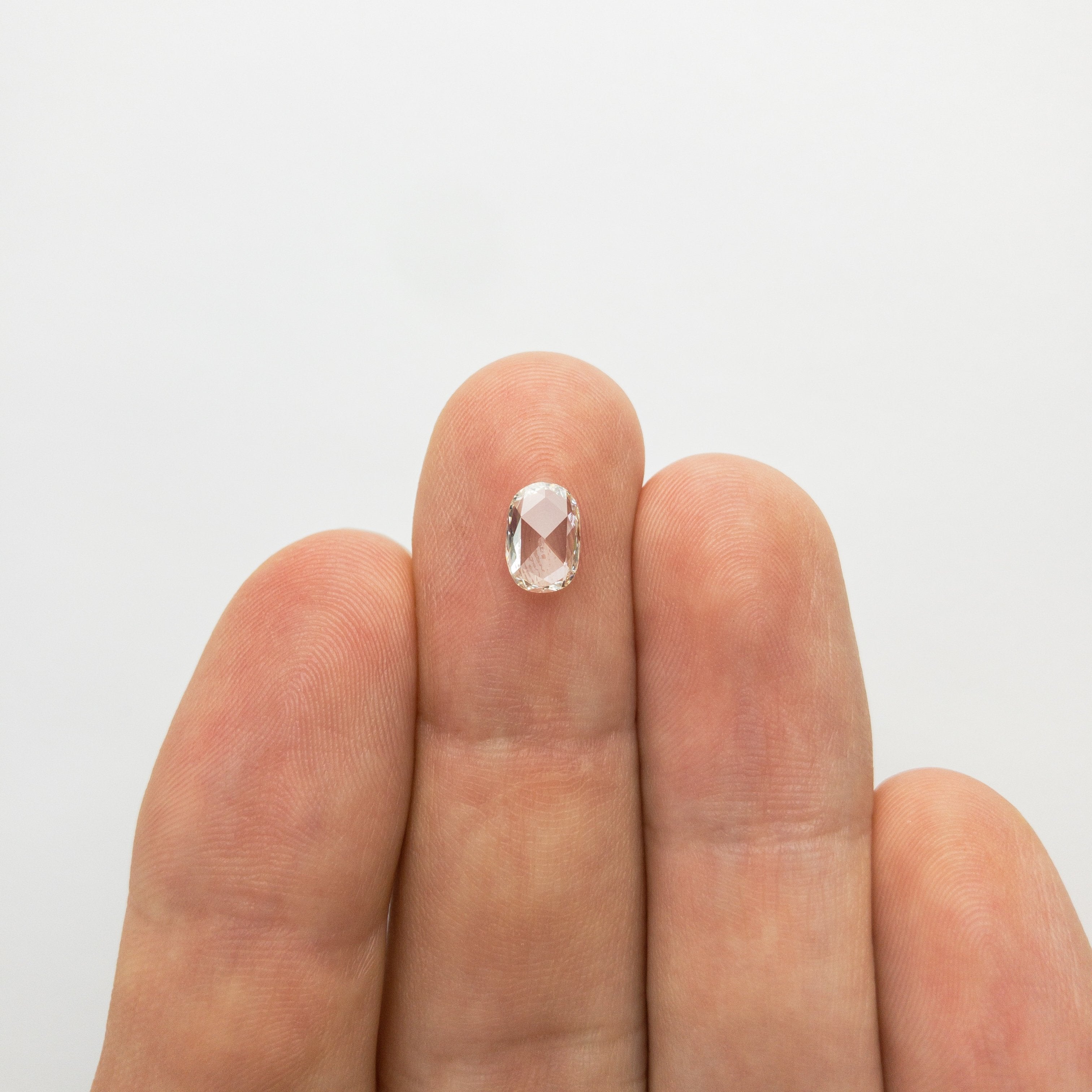 0.80ct 7.62x5.12x1.83mm SI1 H Oval Rosecut 18218-02 HOLD D1295
