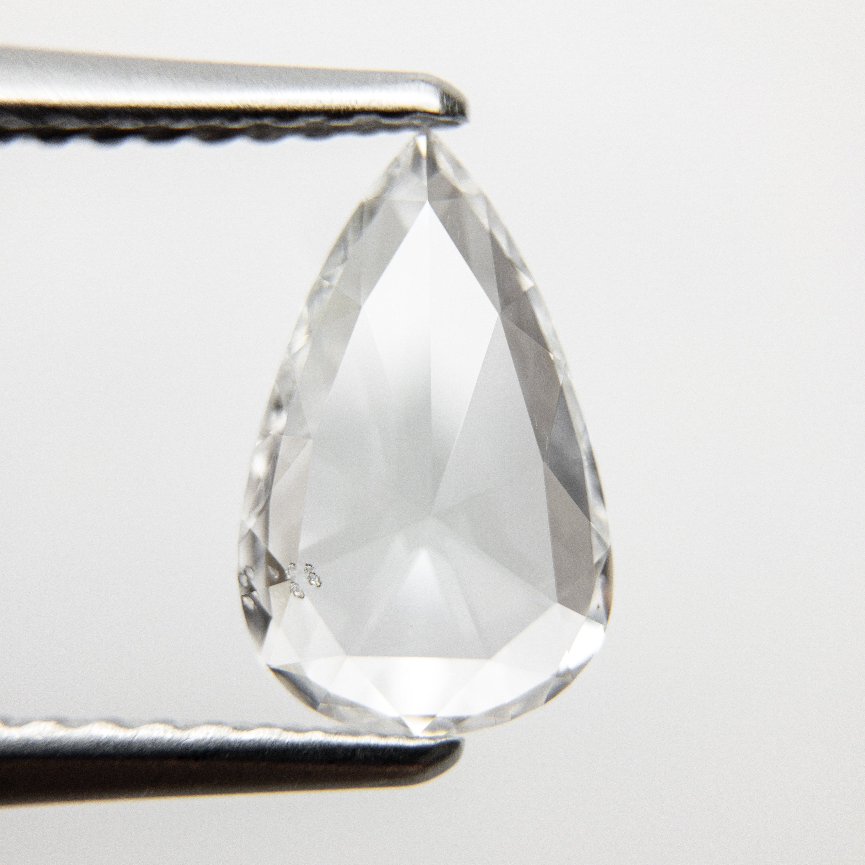 1.06ct 10.16x6.30x2.11mm SI1 F Pear Rosecut 18218-09 HOLD D1306 10/23/20