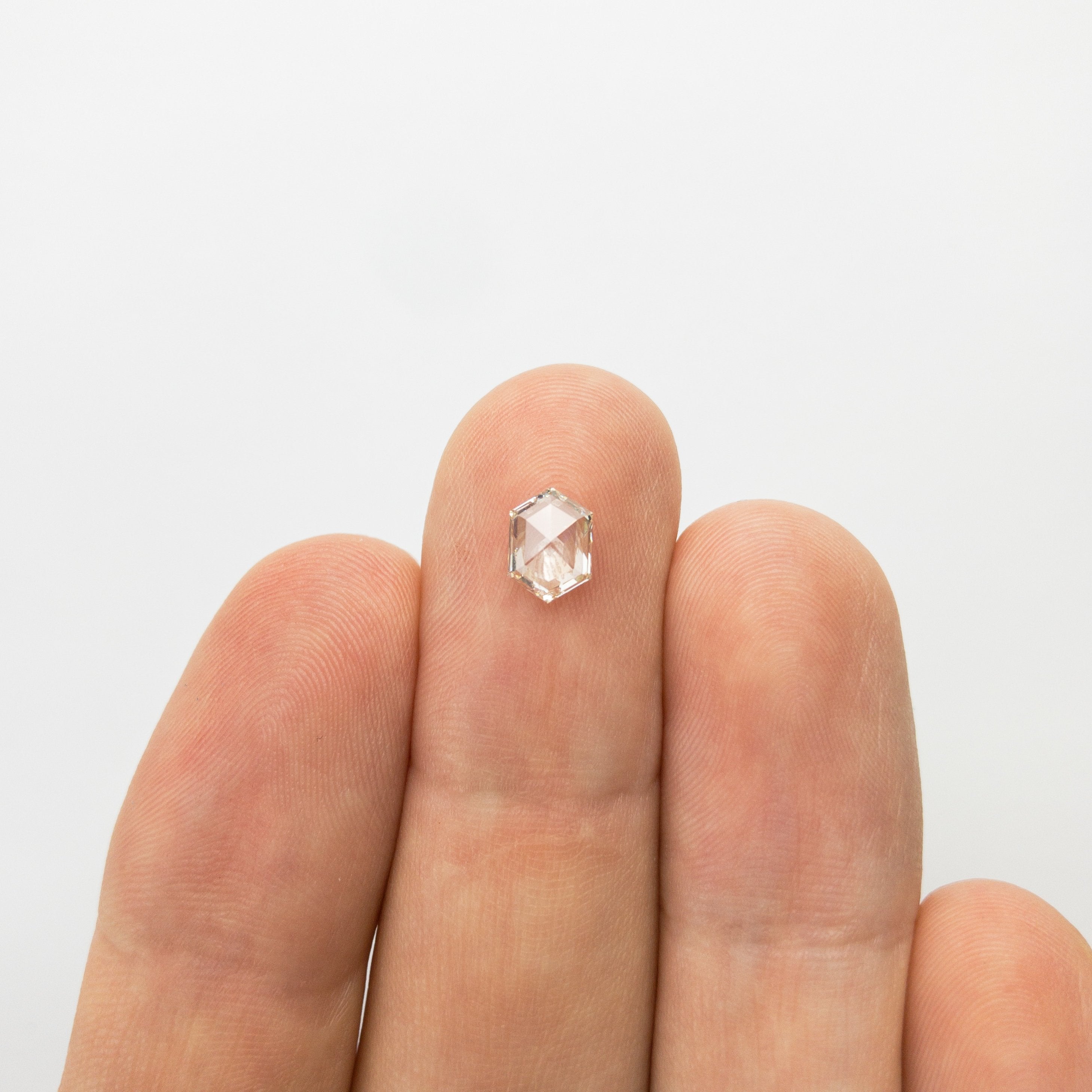 0.73ct 7.22x5.18x2.21mm SI1 J Hexagon Rosecut 18218-10
