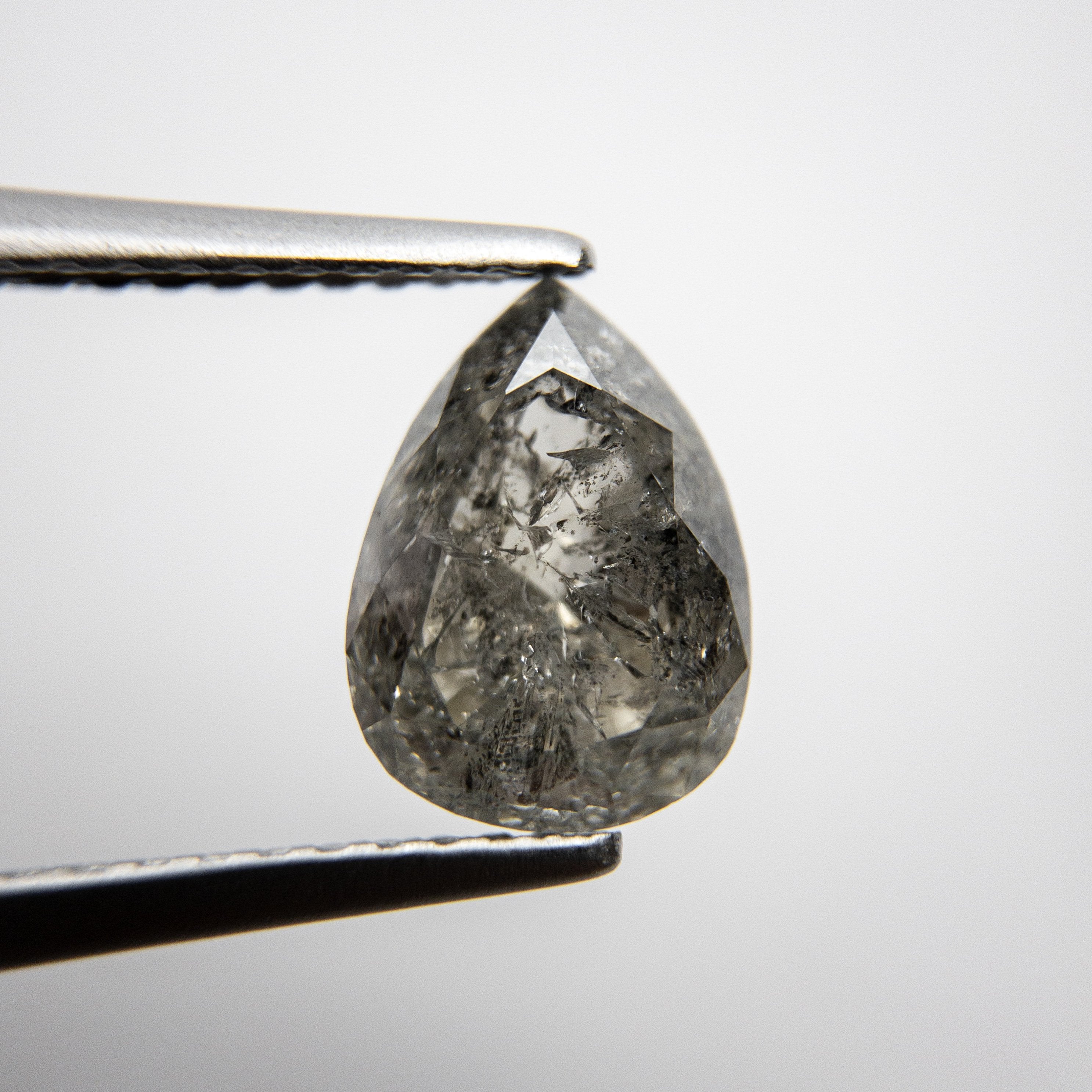 1.98ct 9.17x6.69x4.10mm Pear Double Cut 18223-04 hold D885