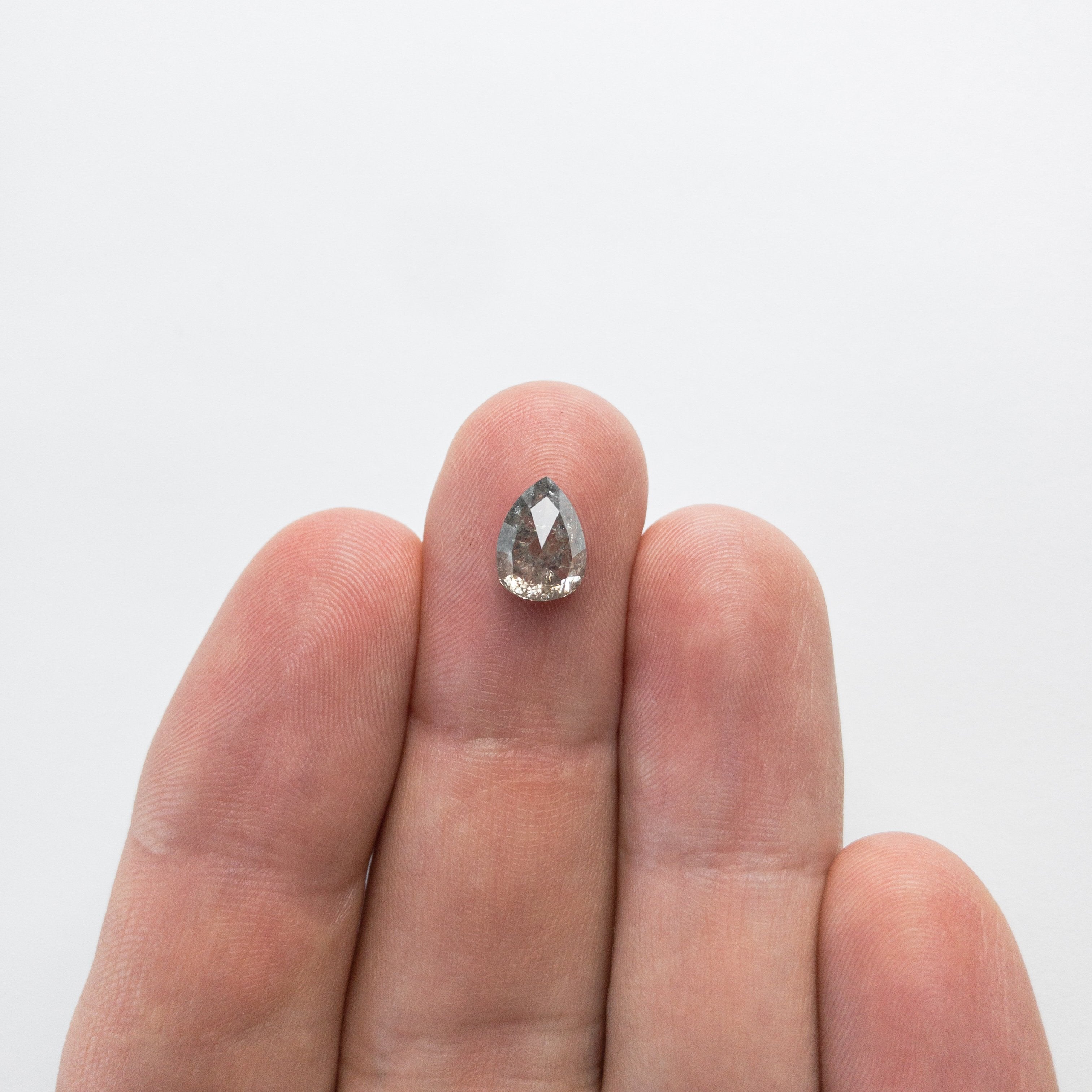 1.98ct 9.17x6.69x4.10mm Pear Double Cut 18223-04 hold D885