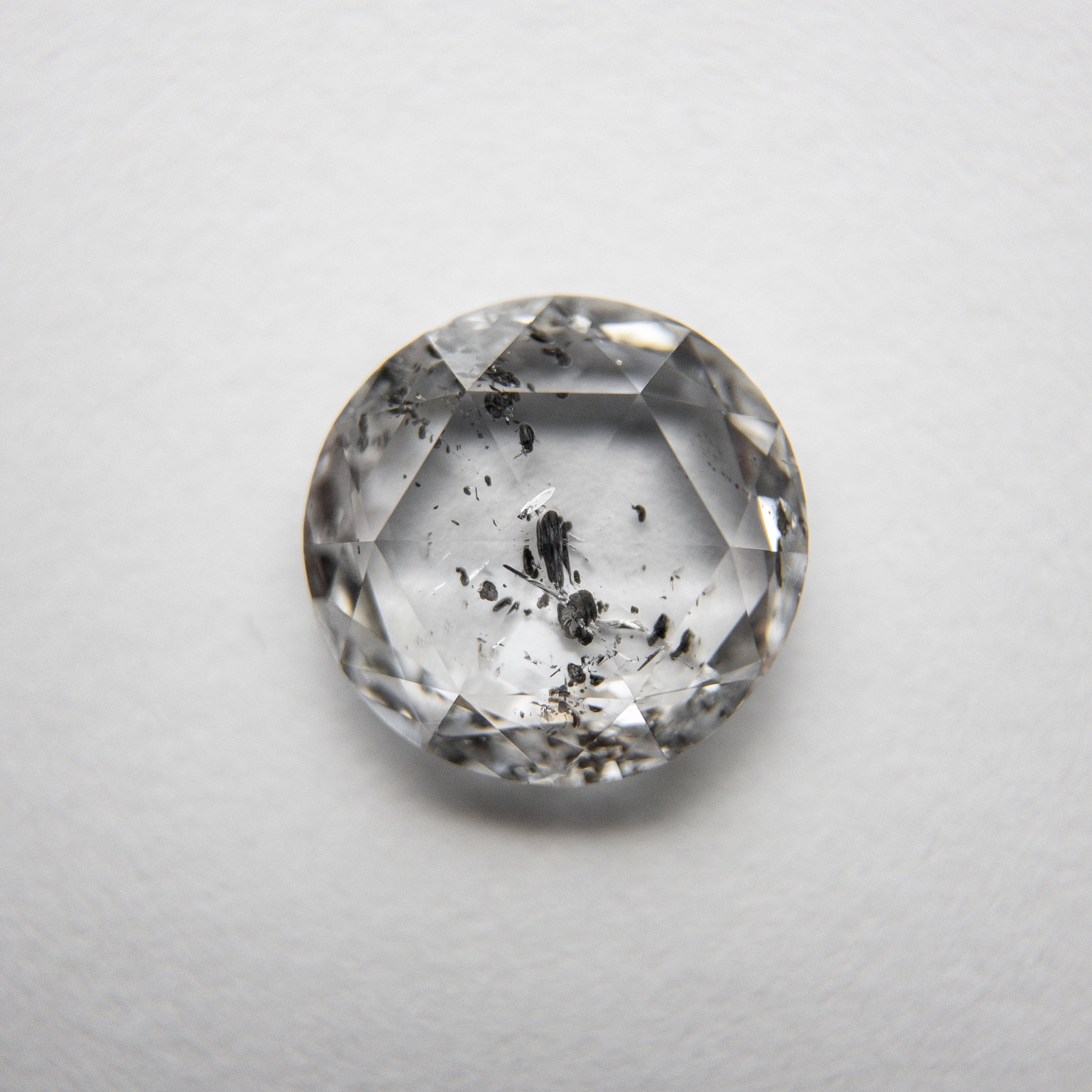 1.91ct 8.60x8.47x2.74mm Round Rosecut 18230-01 HOLD