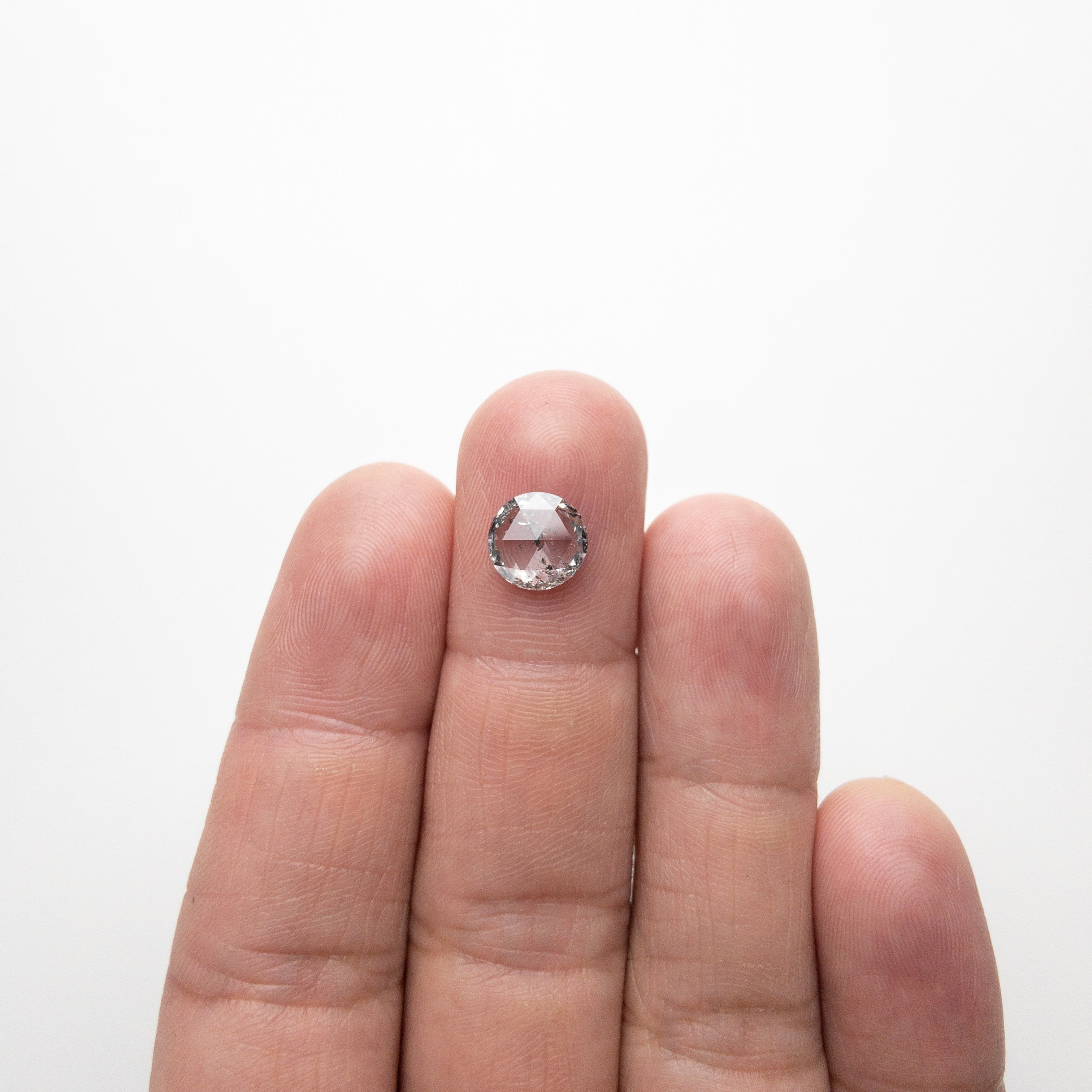 1.91ct 8.60x8.47x2.74mm Round Rosecut 18230-01 HOLD