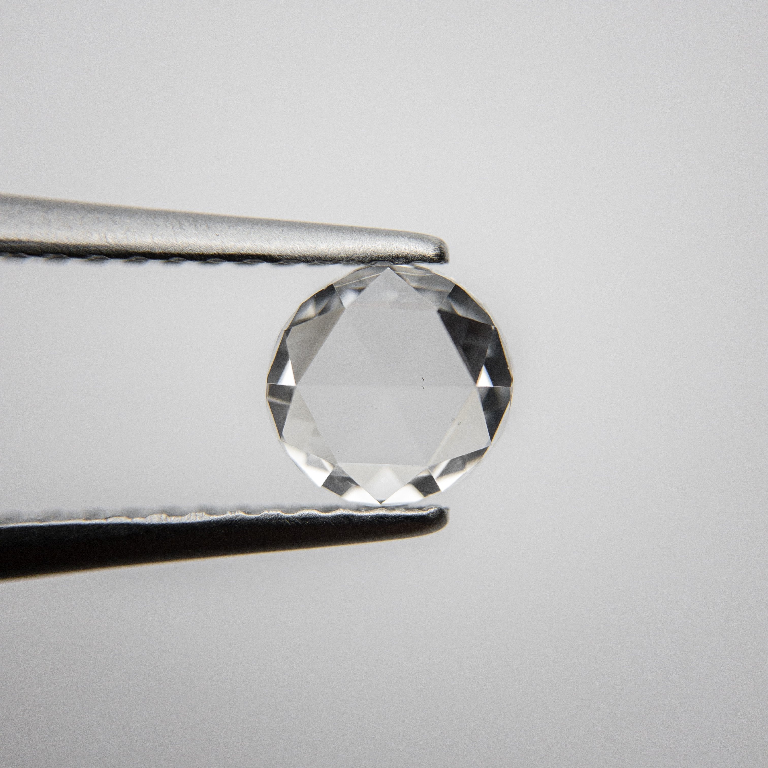 0.89ct 6.05x5.93x2.41mm VS2 F Round Rosecut 18233-01 HOLD D1399