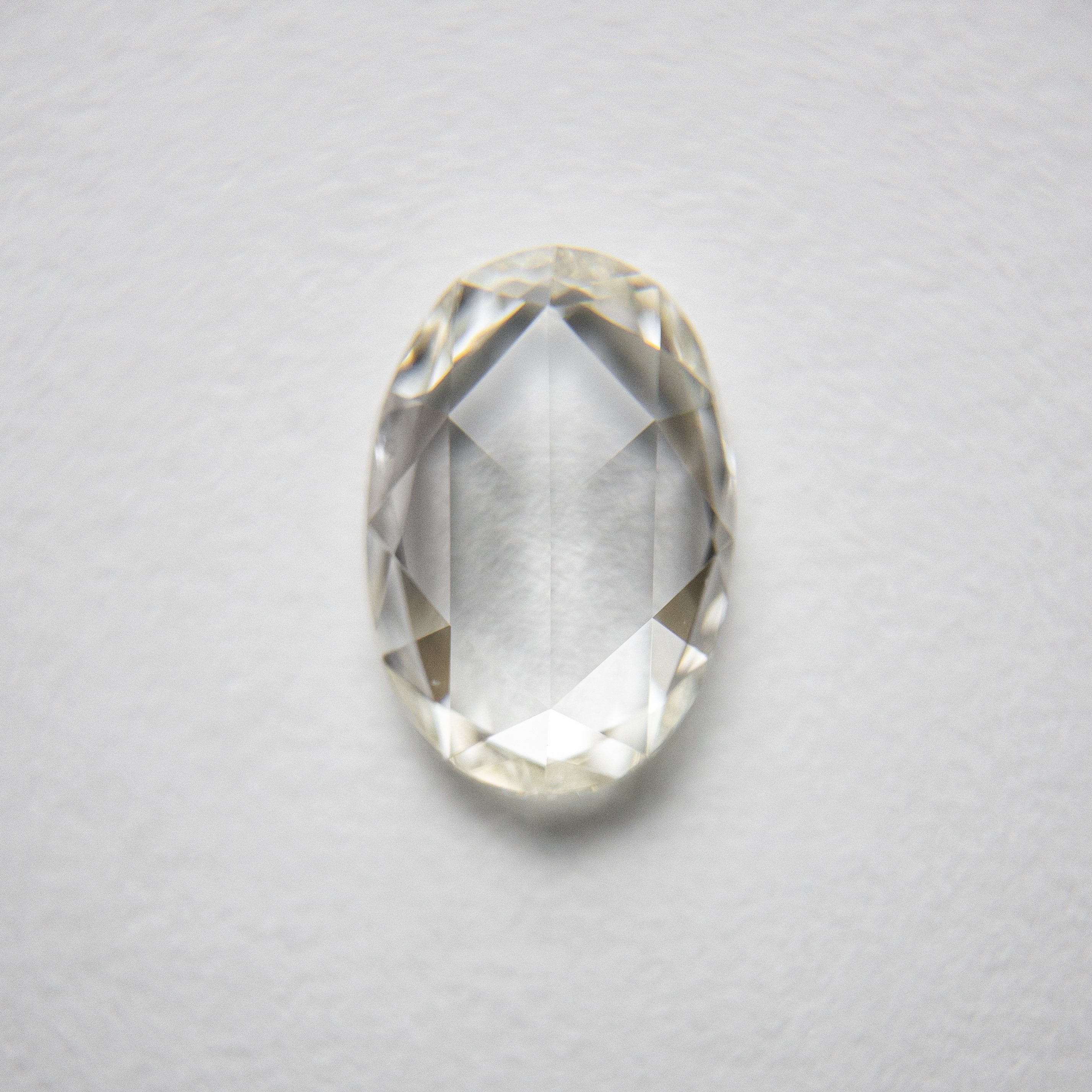 1.01ct 8.43x5.96x2.08mm VS2 K Oval Rosecut 18235-02 HOLD D1929 2.10.21