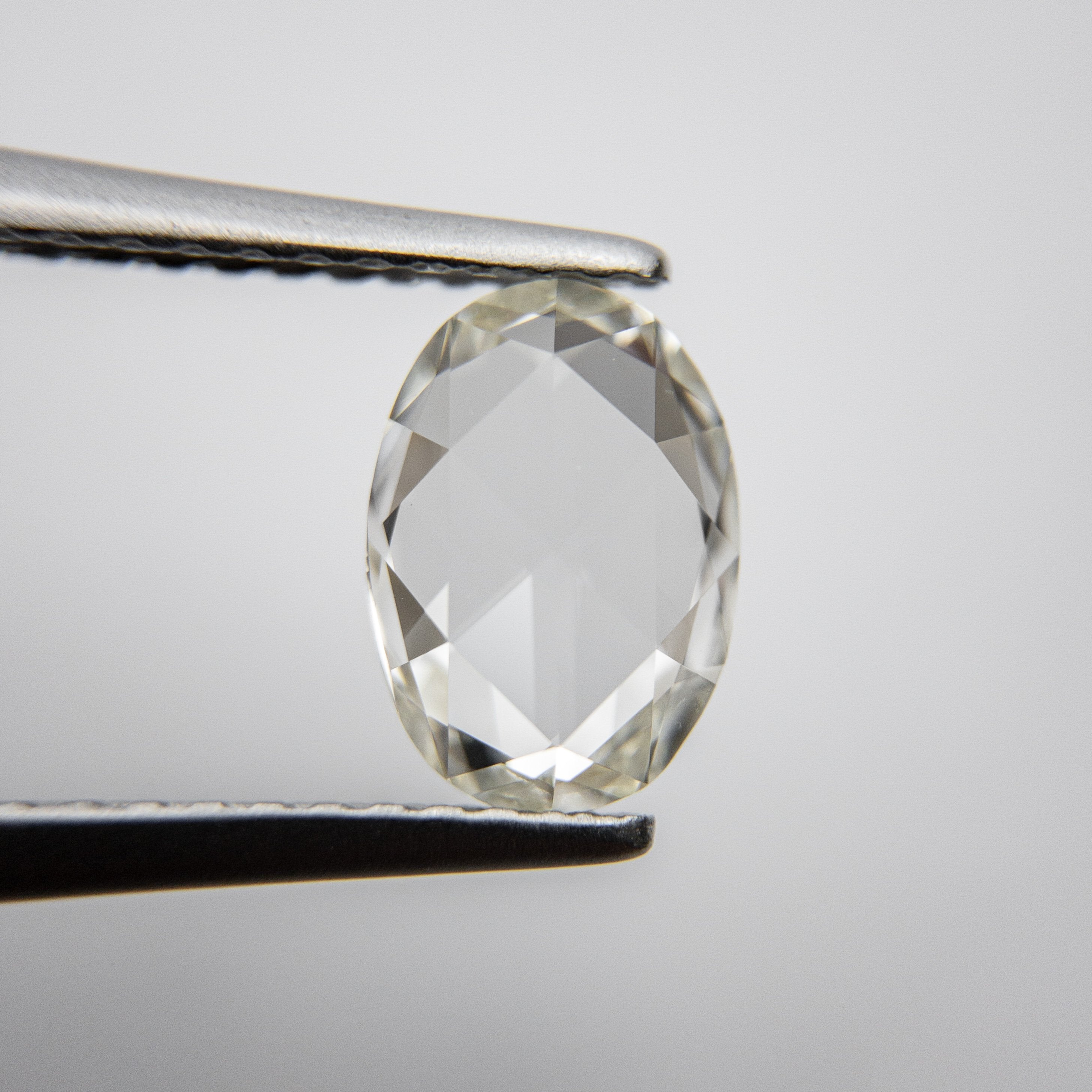 1.01ct 8.43x5.96x2.08mm VS2 K Oval Rosecut 18235-02 HOLD D1929 2.10.21